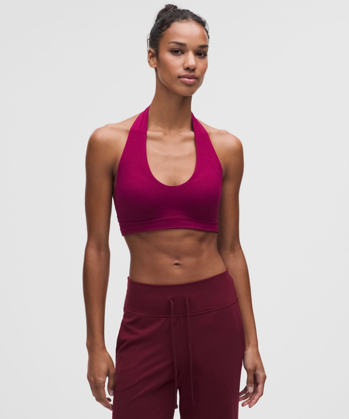 lululemon Focuser Halter BraLight Support, C/D Cup