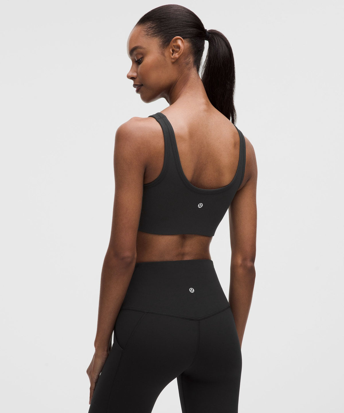 Nulu Ribbed Scoop-Neck BraLight Support, B/C Cup