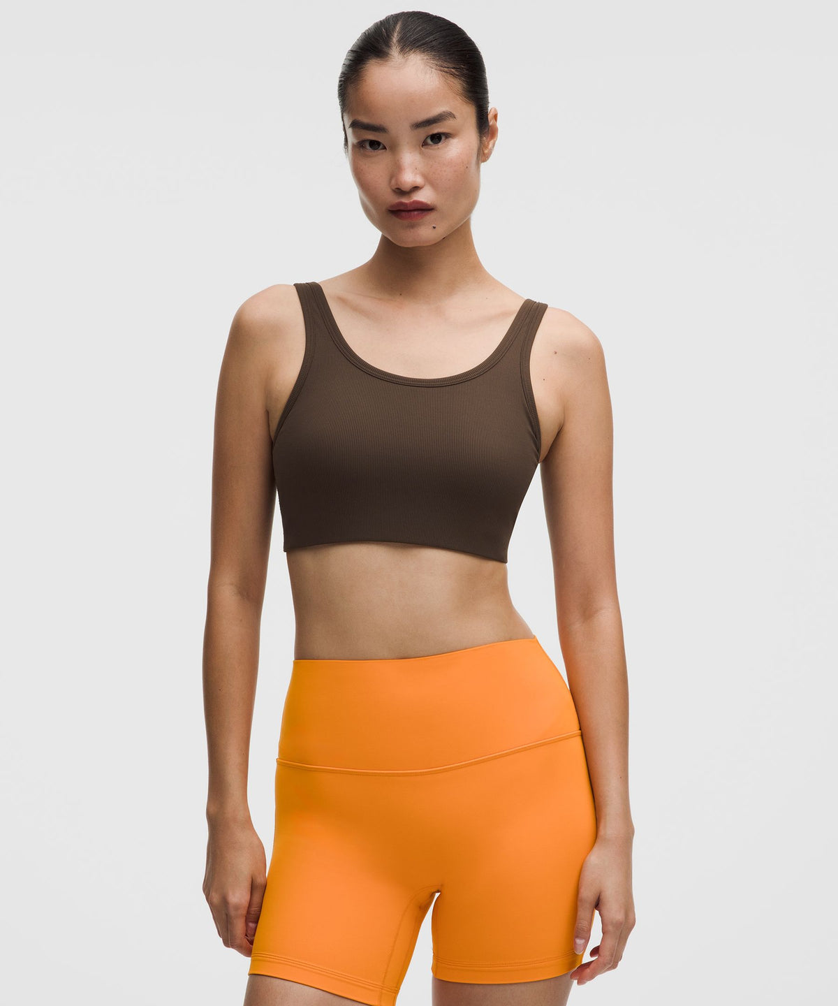 Nulu Ribbed Scoop-Neck BraLight Support, B/C Cup