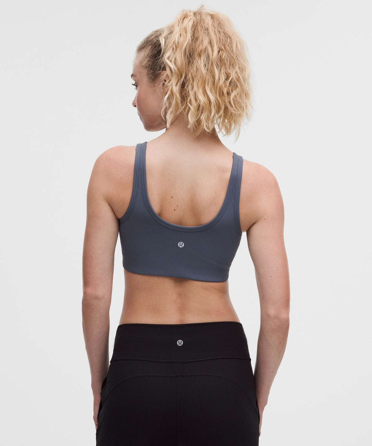 Nulu Ribbed Scoop-Neck BraLight Support, B/C Cup