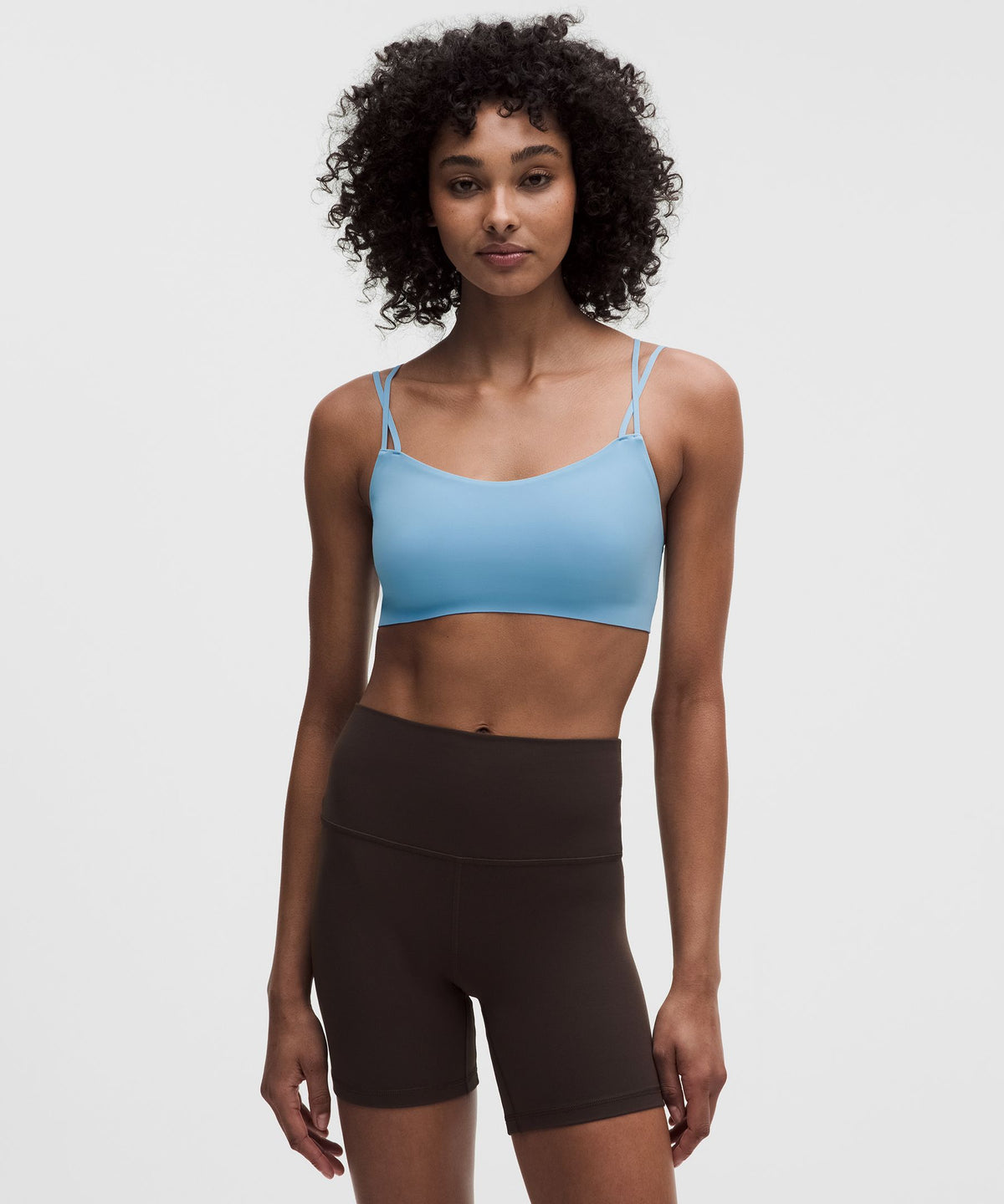 FlexyFlex Double-Strap Yoga BraLight Support, A-C Cups
