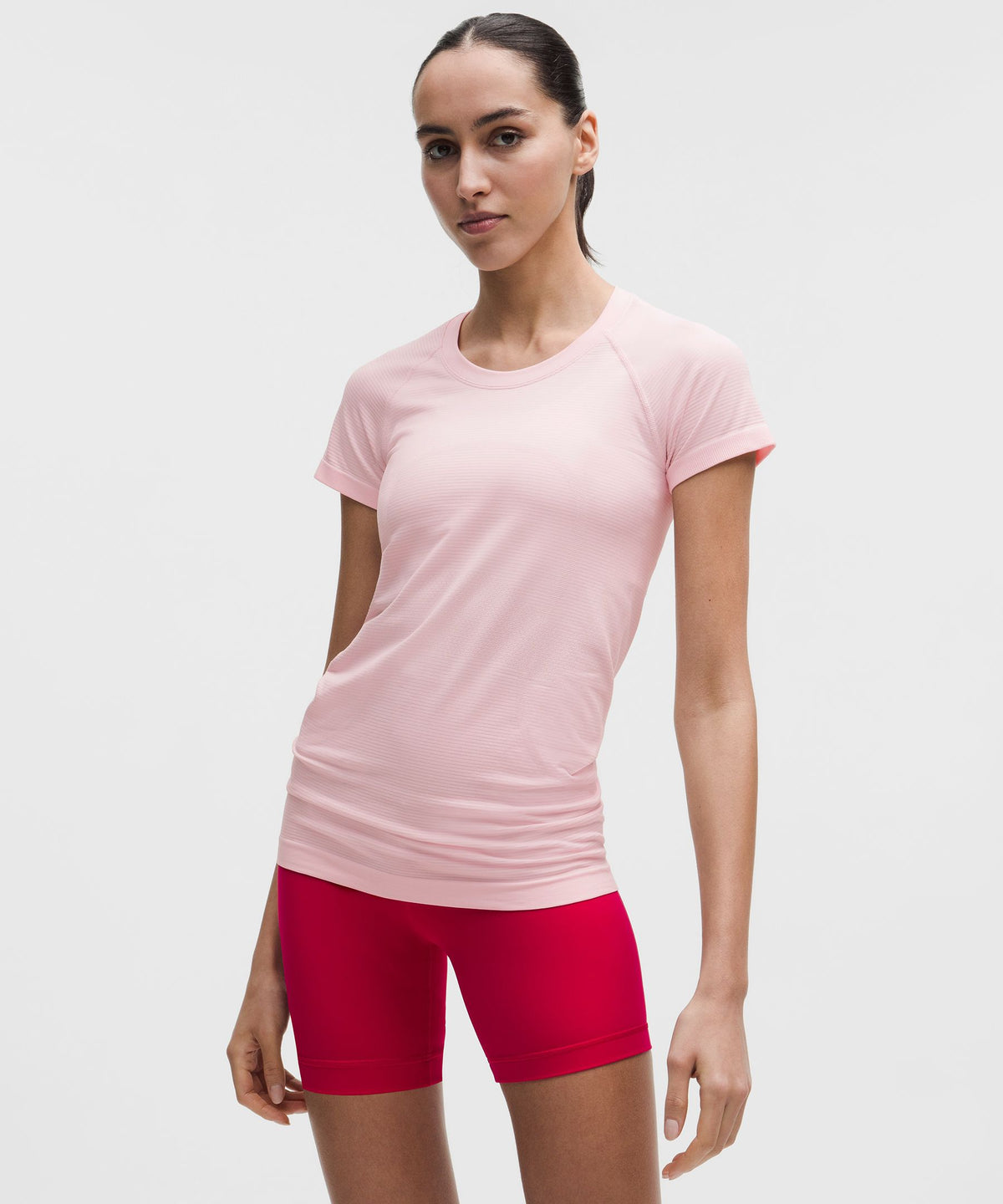 Swiftly Tech Short-Sleeve Shirt 2.0Hip Length