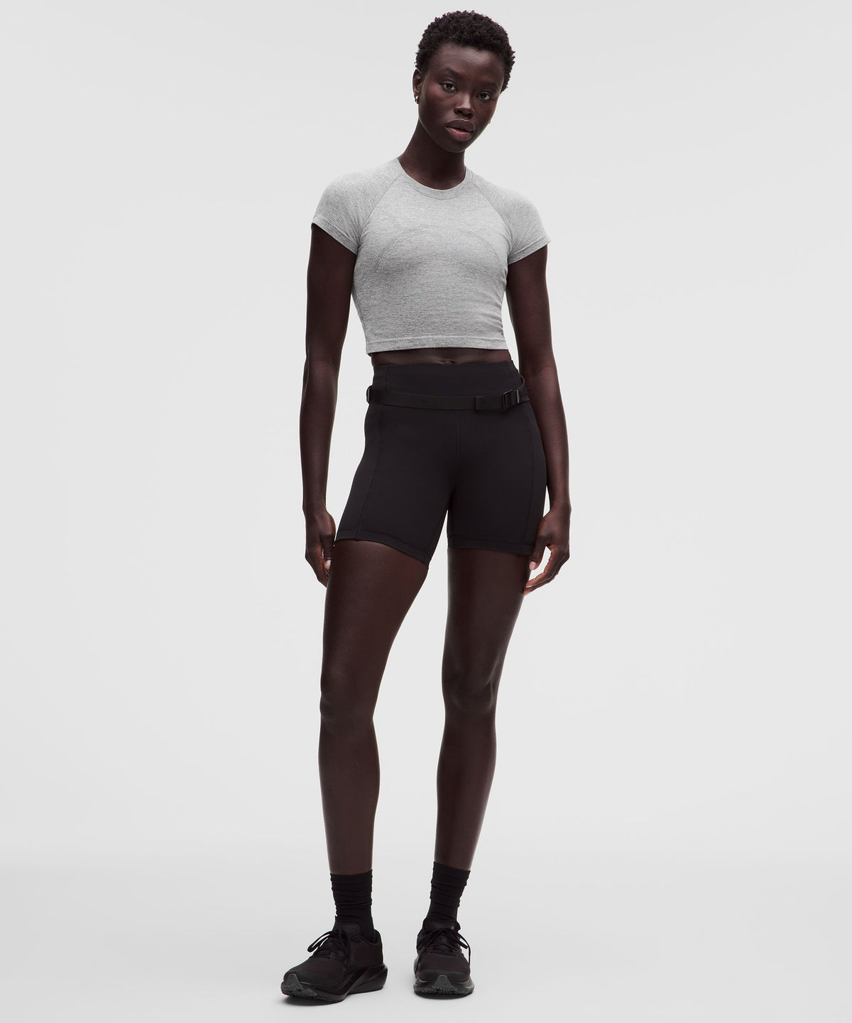 Swiftly Tech Cropped Short-Sleeve Shirt 2.0