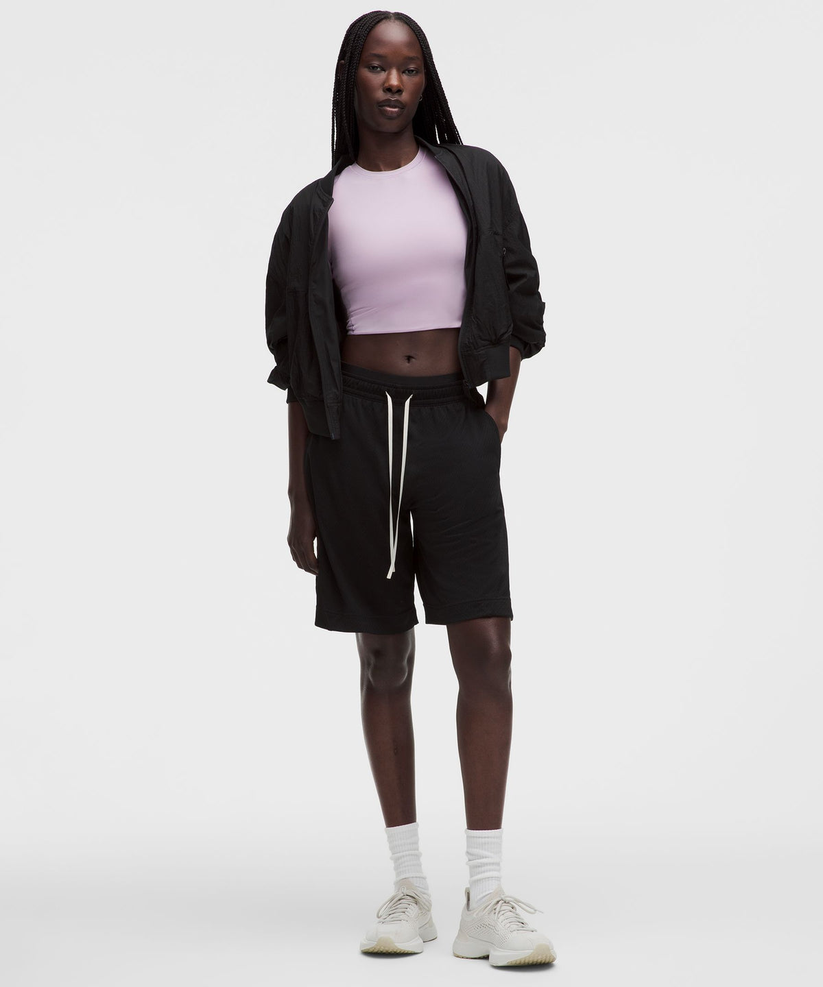 Wundermost Ultra-Soft Nulu Crewneck Cropped T-Shirt