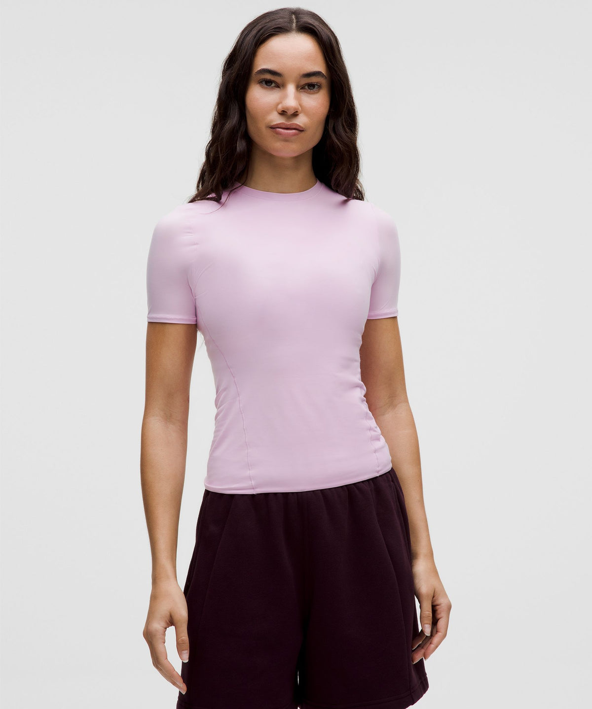 Wundermost Ultra-Soft Nulu Hip-Length Crewneck Shirt