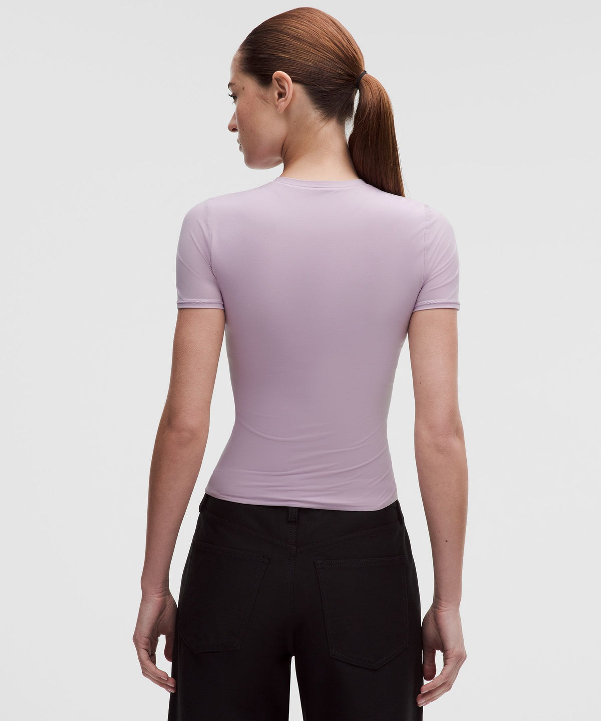 Wundermost Ultra-Soft Nulu Hip-Length Crewneck Shirt