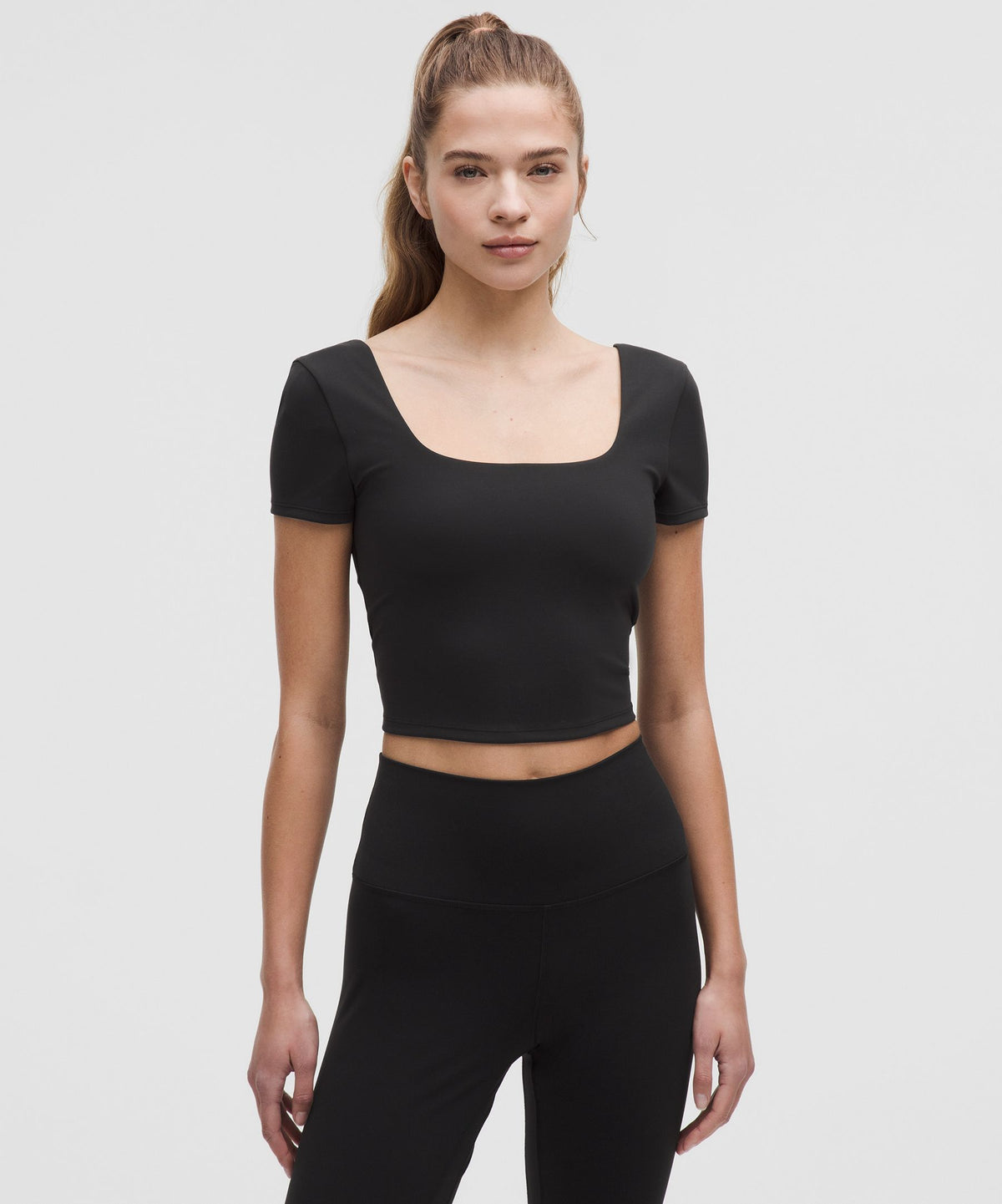 Wunder Under SmoothCover Square-Neck T-Shirt
