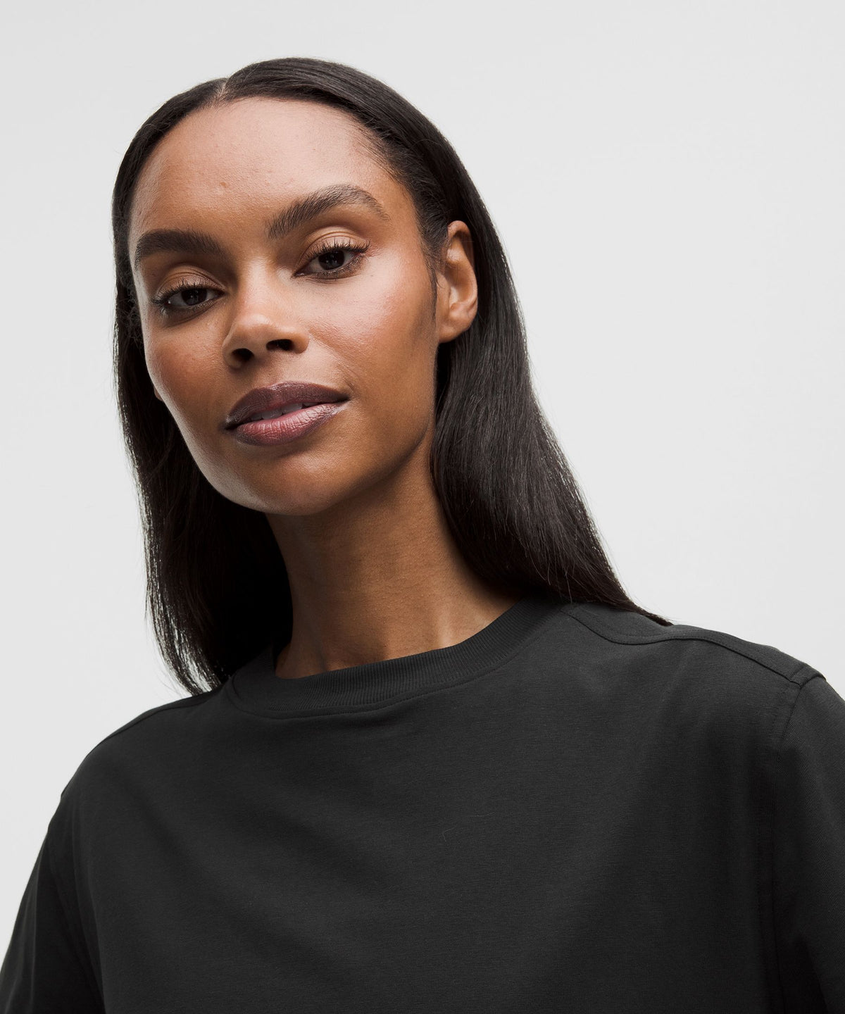 All Yours Organic Cotton-Blend Cropped T-Shirt