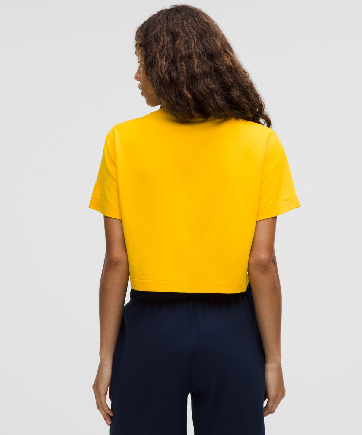 All Yours Organic Cotton-Blend Cropped T-Shirt
