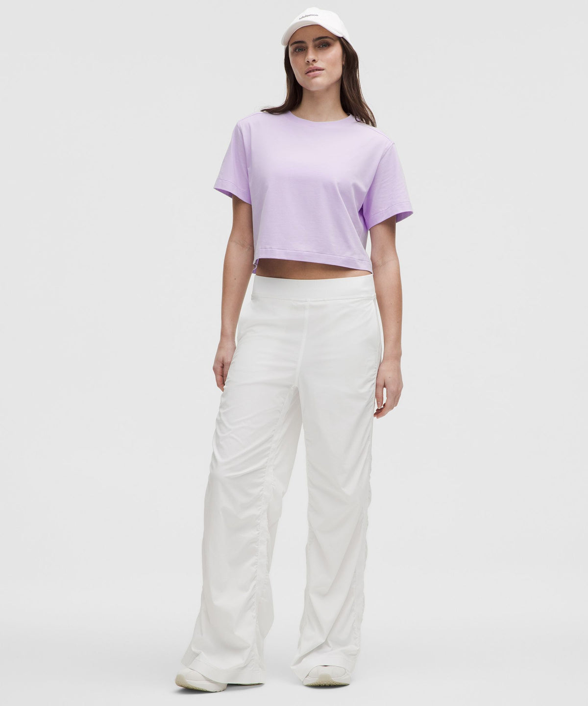 All Yours Organic Cotton-Blend Cropped T-Shirt