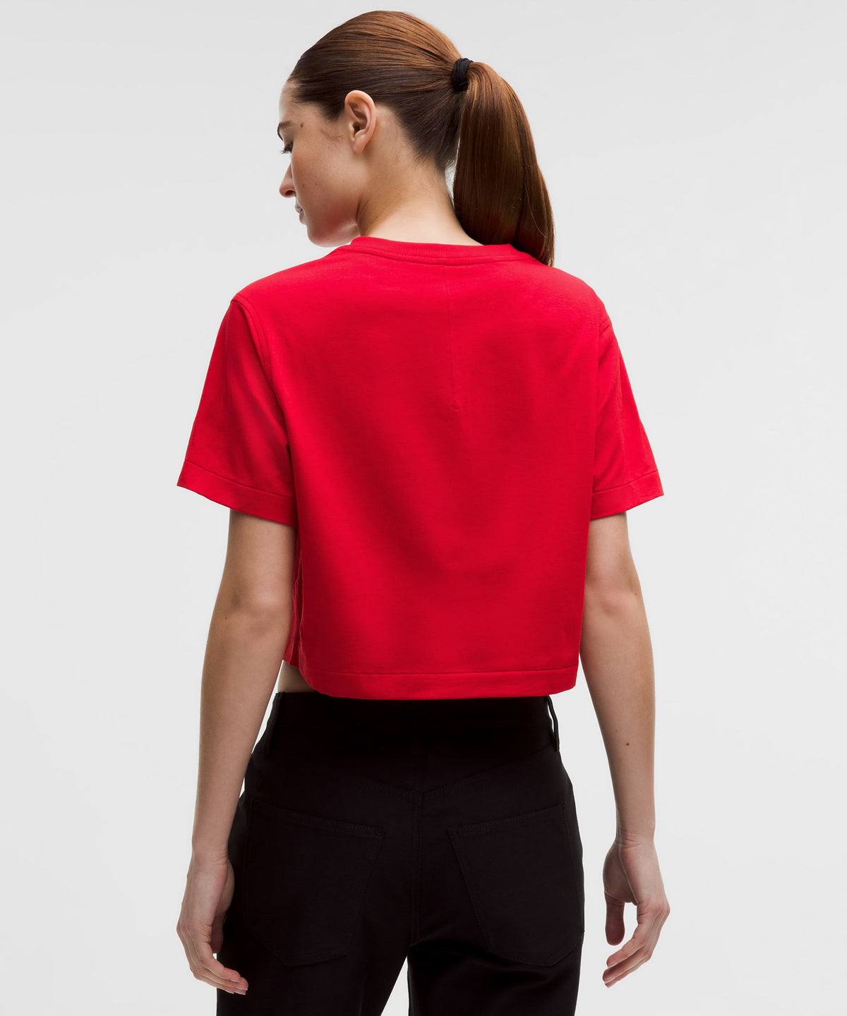 All Yours Organic Cotton-Blend Cropped T-Shirt