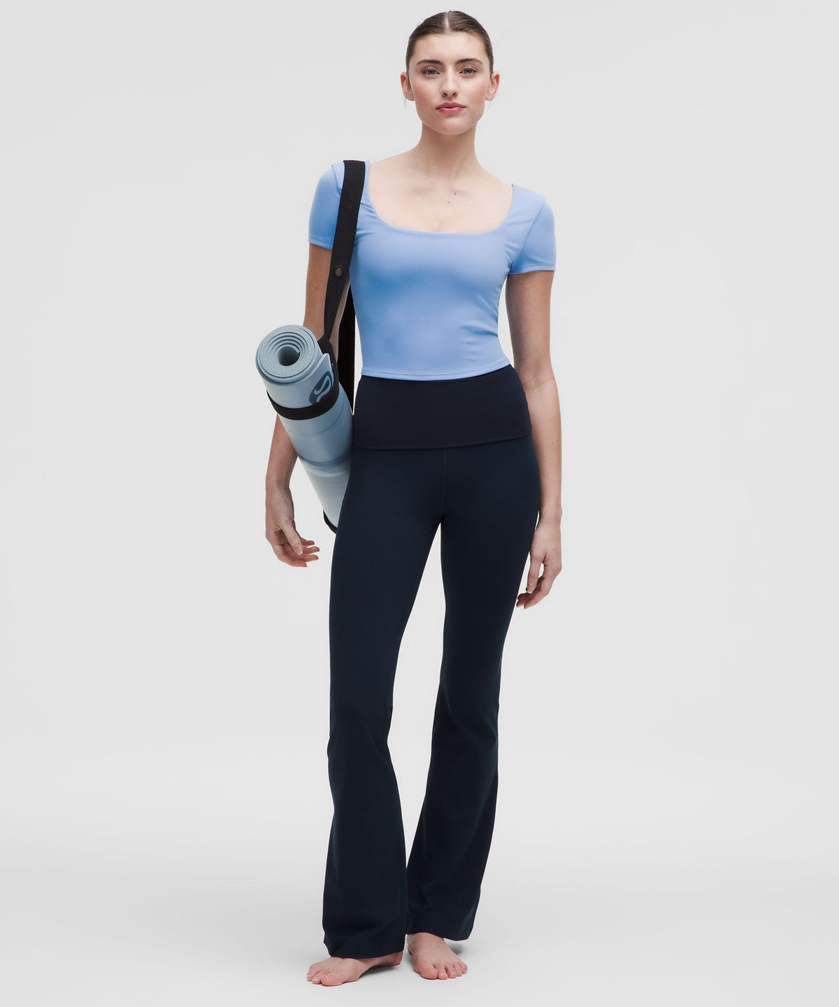 Wunder Under SmoothCover Square-Neck T-Shirt