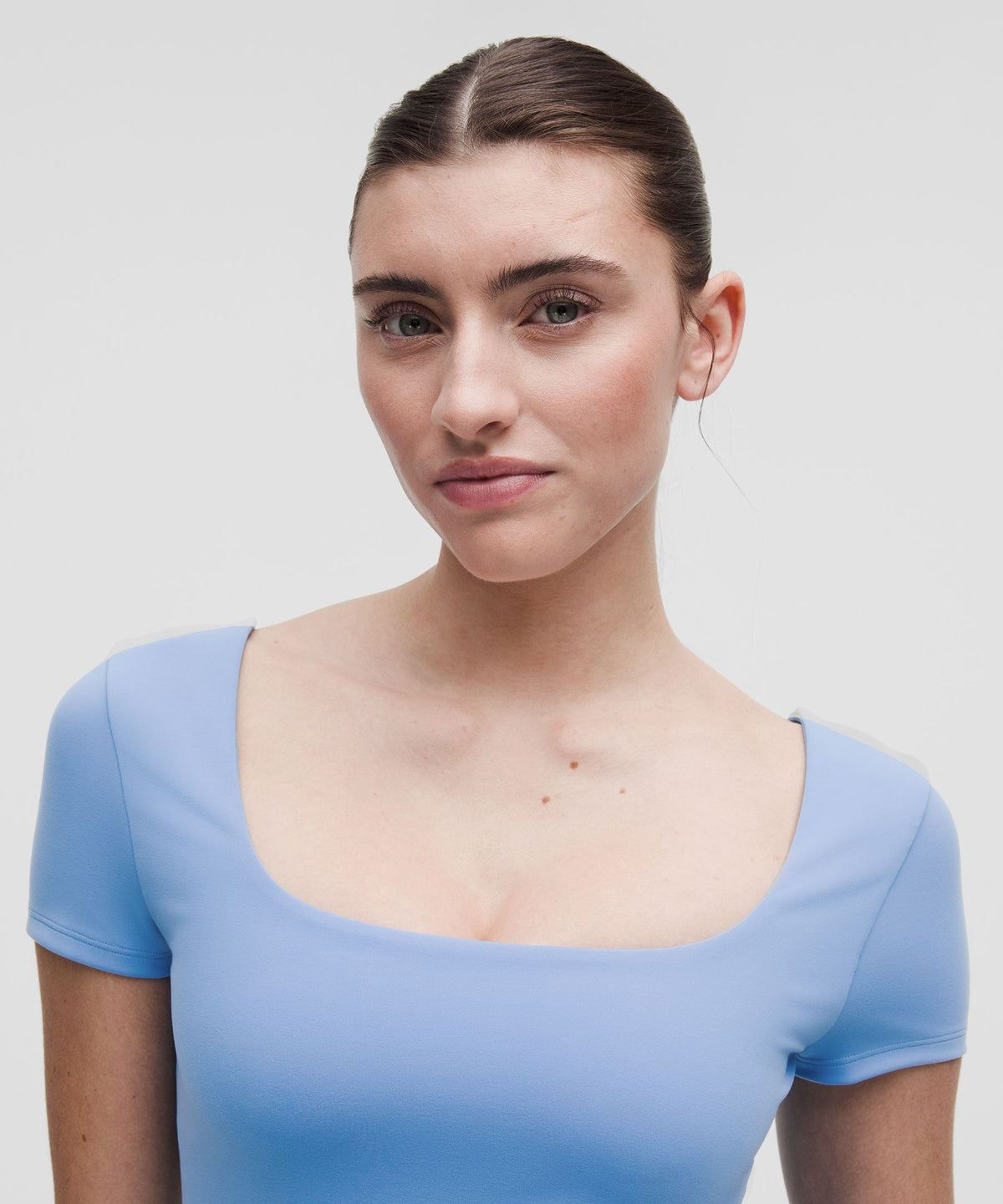 Wunder Under SmoothCover Square-Neck T-Shirt