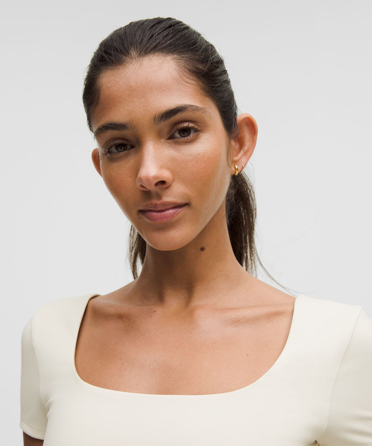 Wunder Under SmoothCover Square-Neck T-Shirt