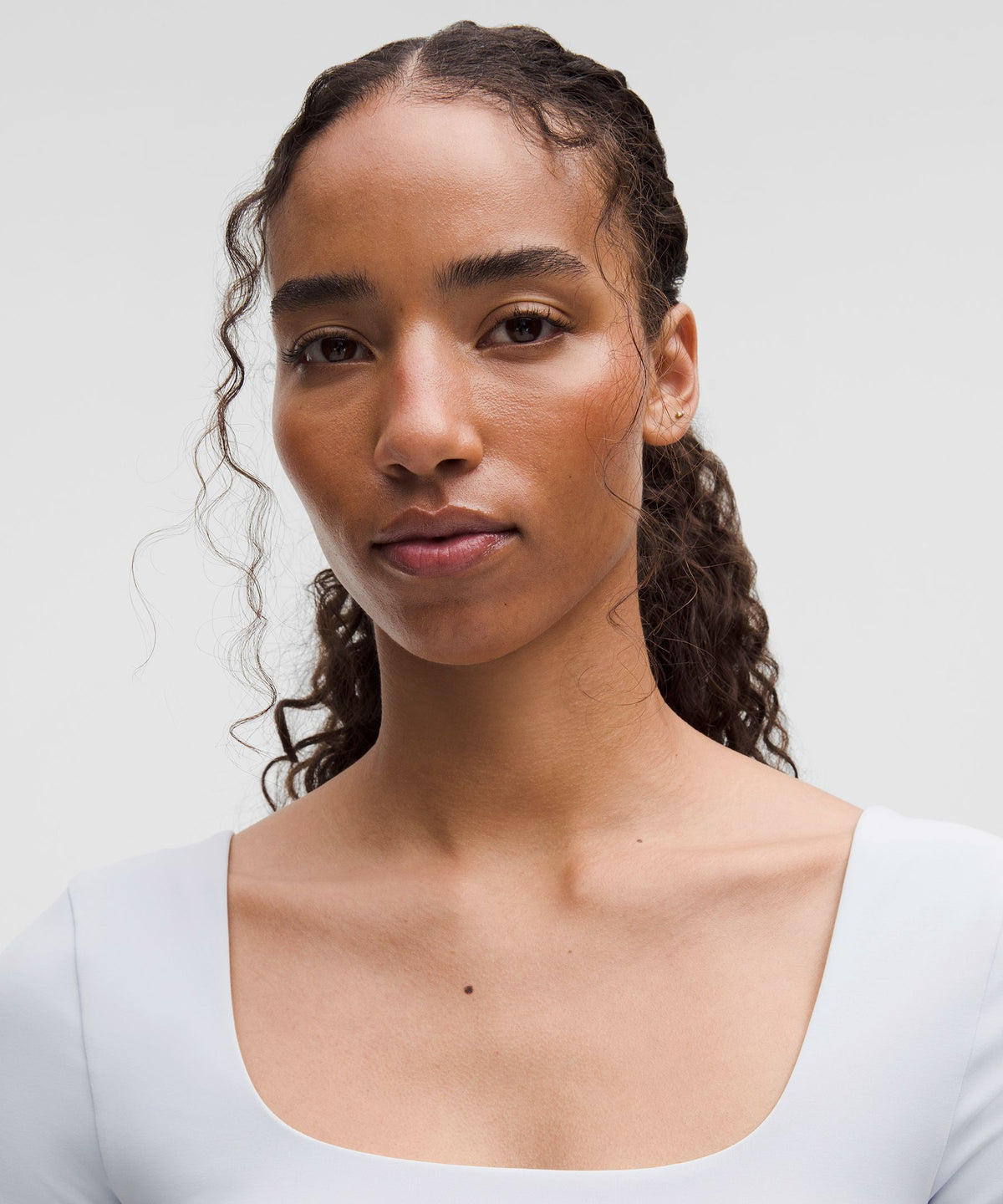 Wunder Under SmoothCover Square-Neck T-Shirt