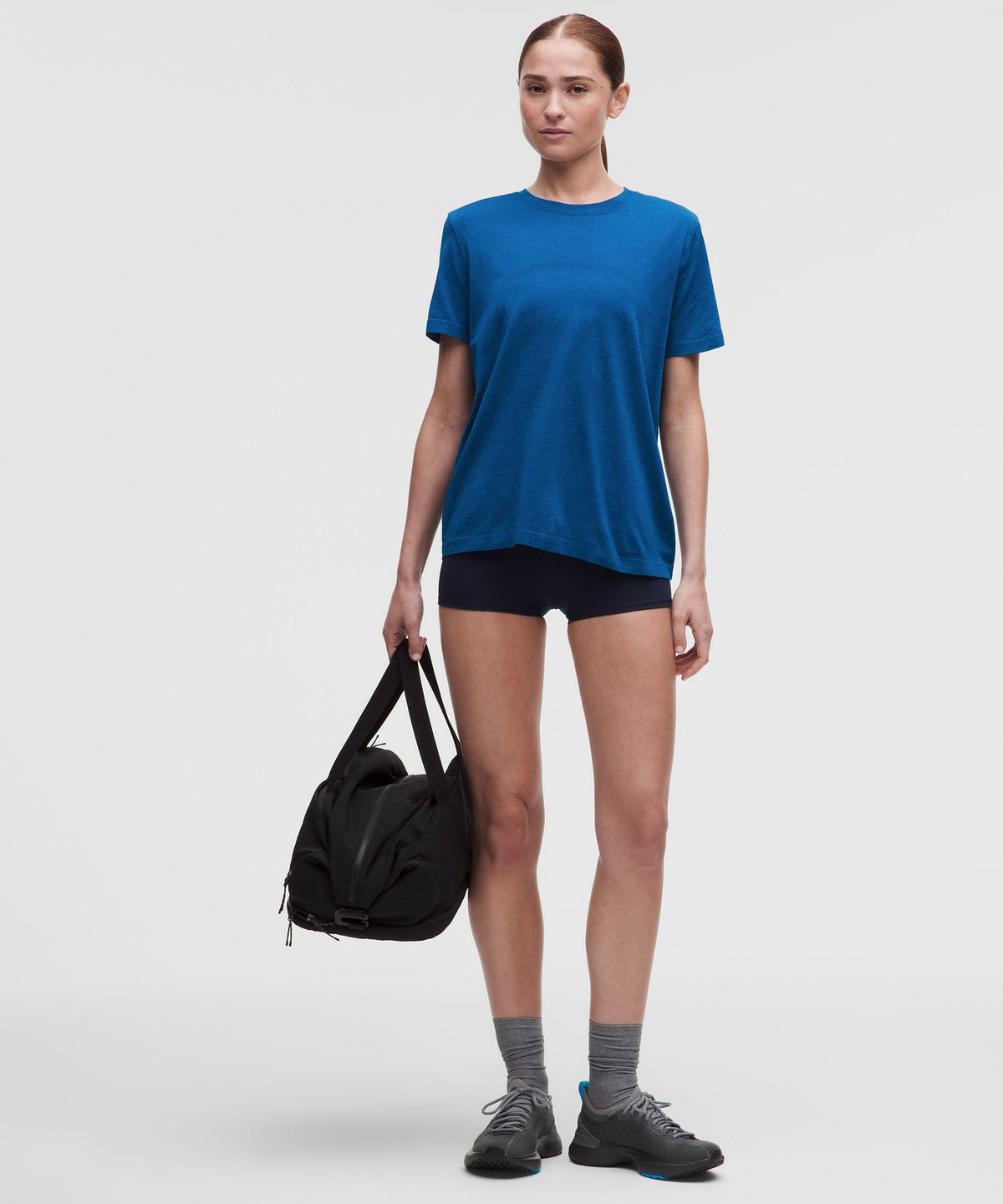 Swiftly Relaxed Short-Sleeve ShirtHip Length