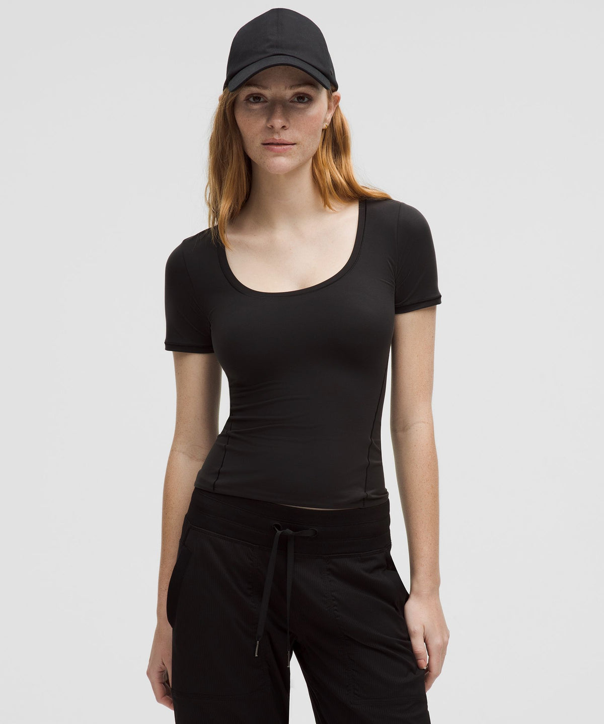 Wundermost Ultra-Soft Nulu Scoop-Neck T-Shirt
