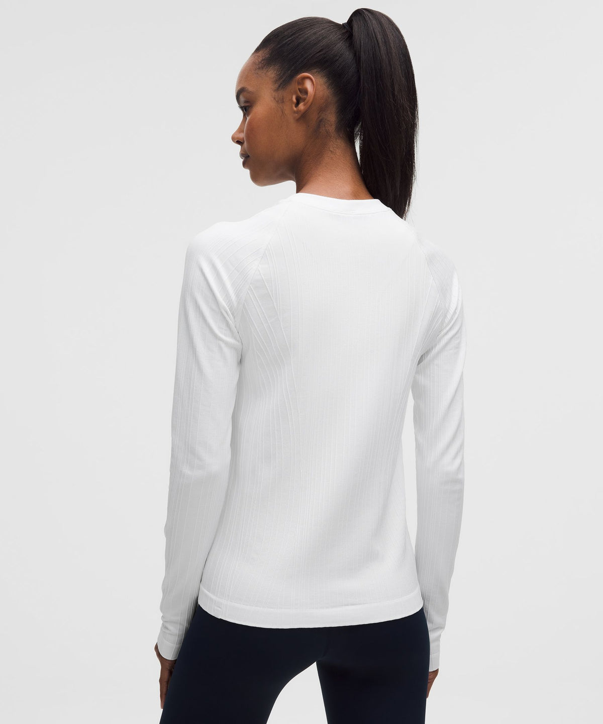 Rest Less Variegated Ribbed Pullover