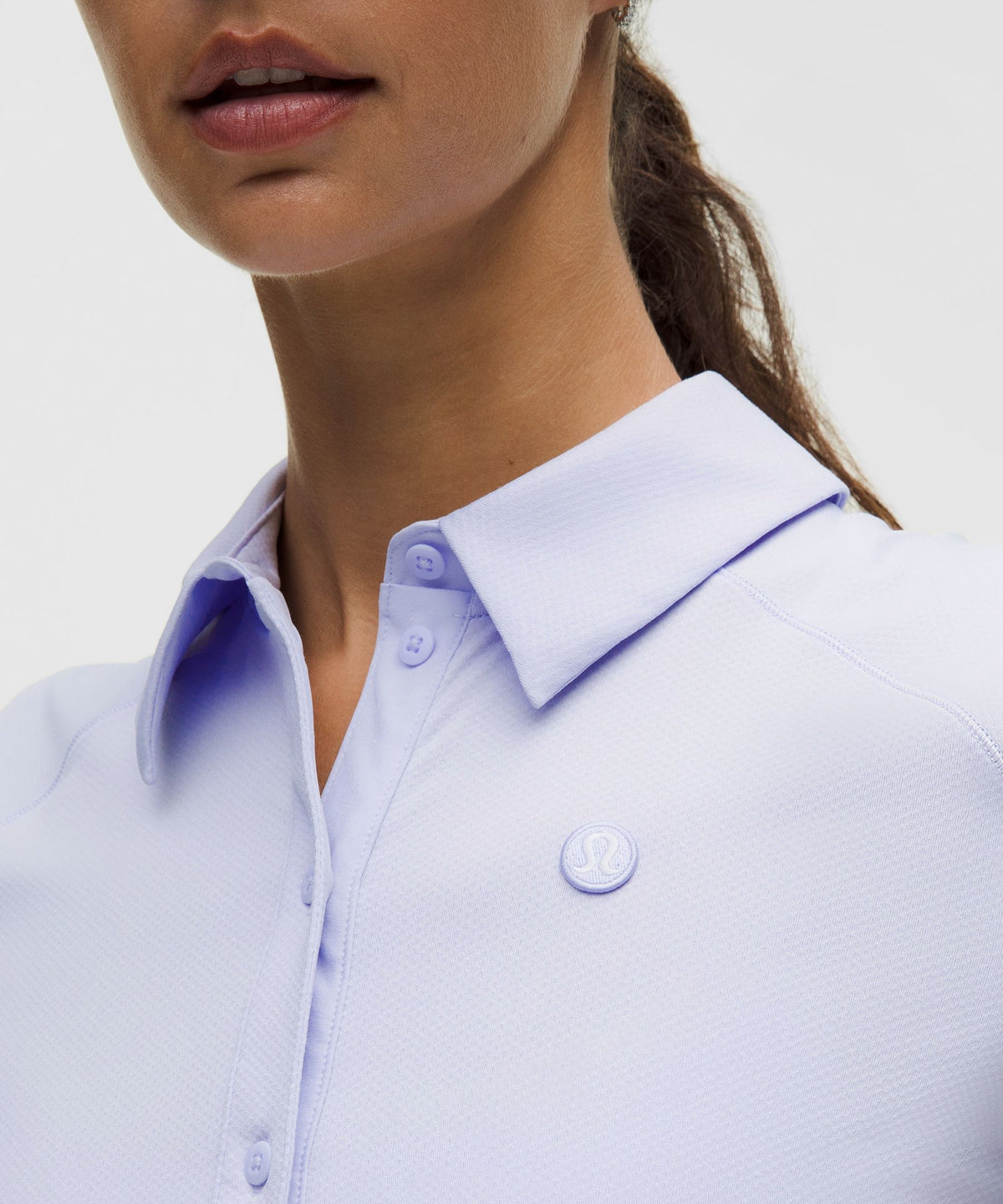 Quick-Dry Short-Sleeve Polo Shirt Straight HemLogo