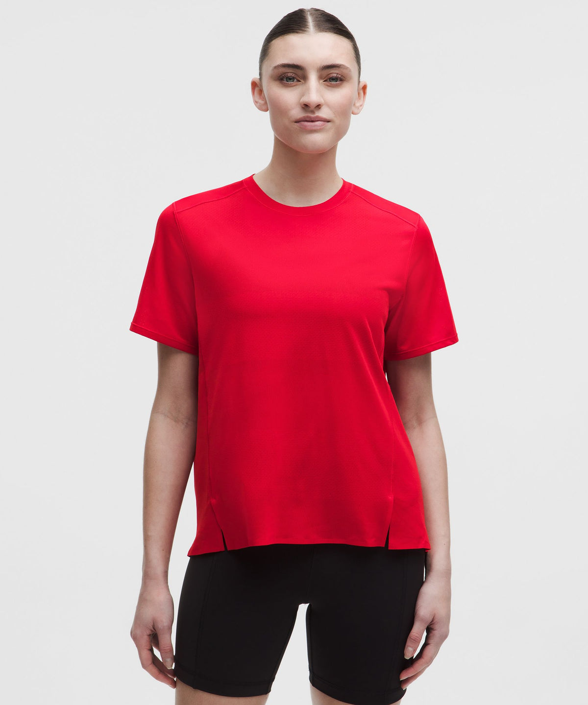 Fast and Free Short-Sleeve ShirtPerforated Stripe