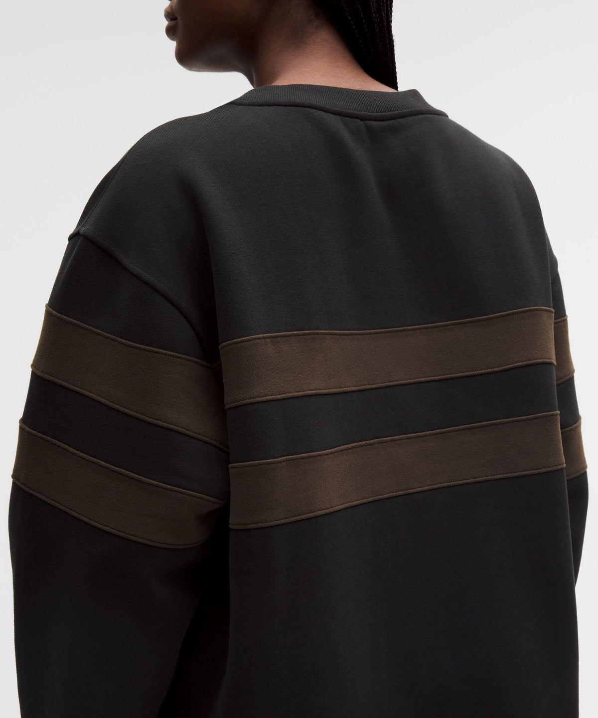 Women's Steady State Oversized PulloverStripe