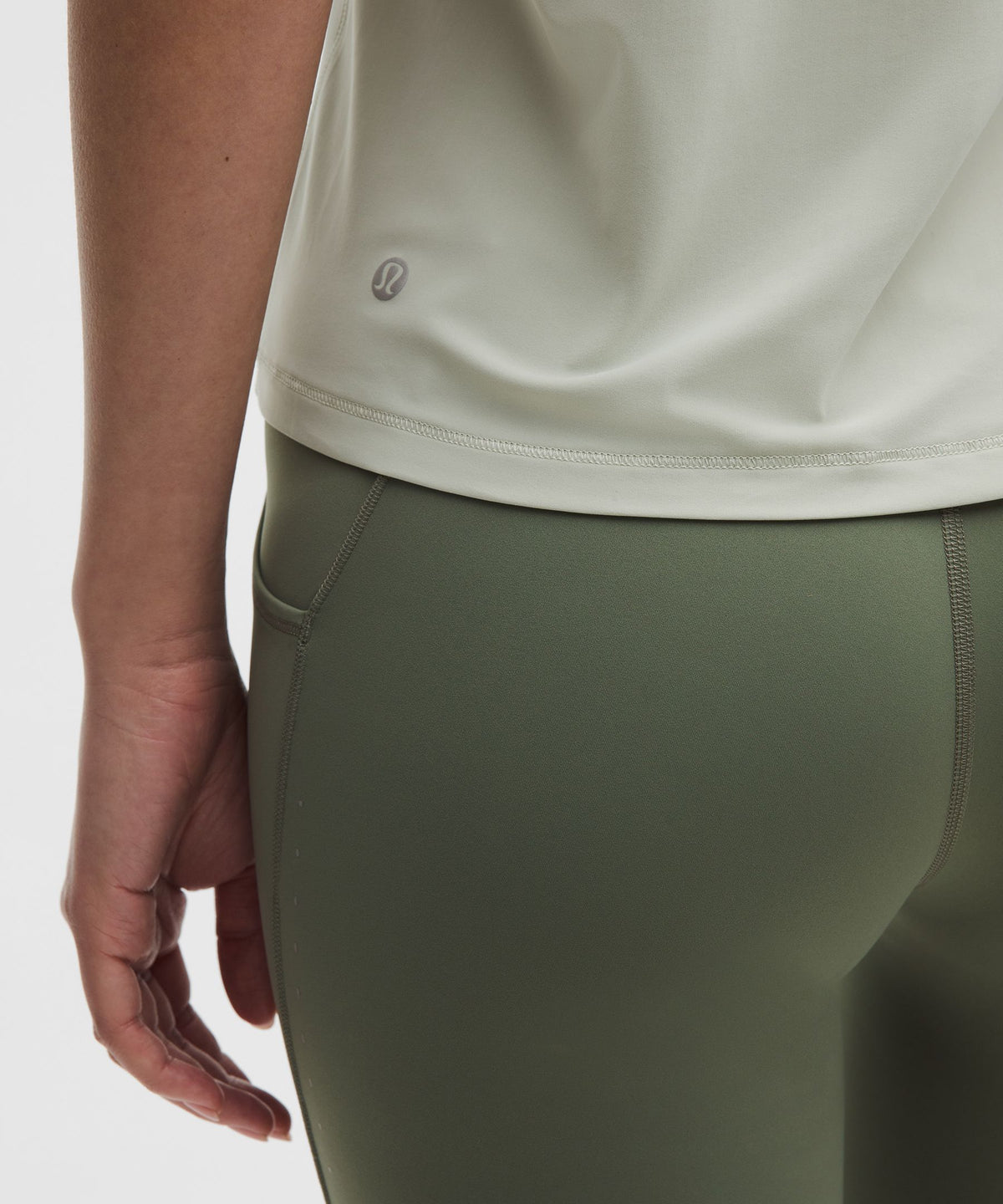 Side-Ruched Running Short-Sleeve Shirt