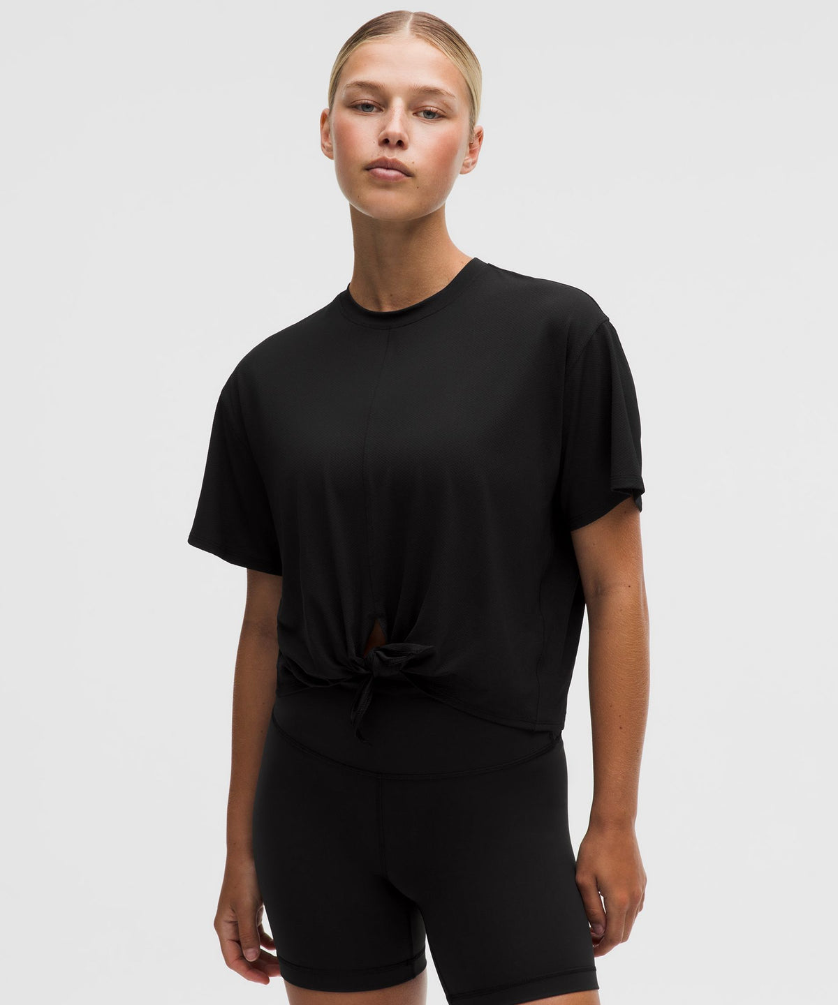 All-Sport Tie-Front Short-Sleeve Shirt