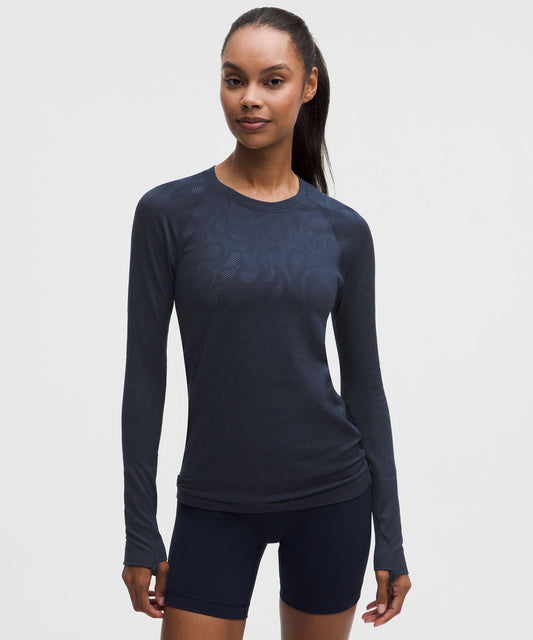 Swiftly Tech Long-Sleeve Shirt 2.0 Hip LengthPaisley