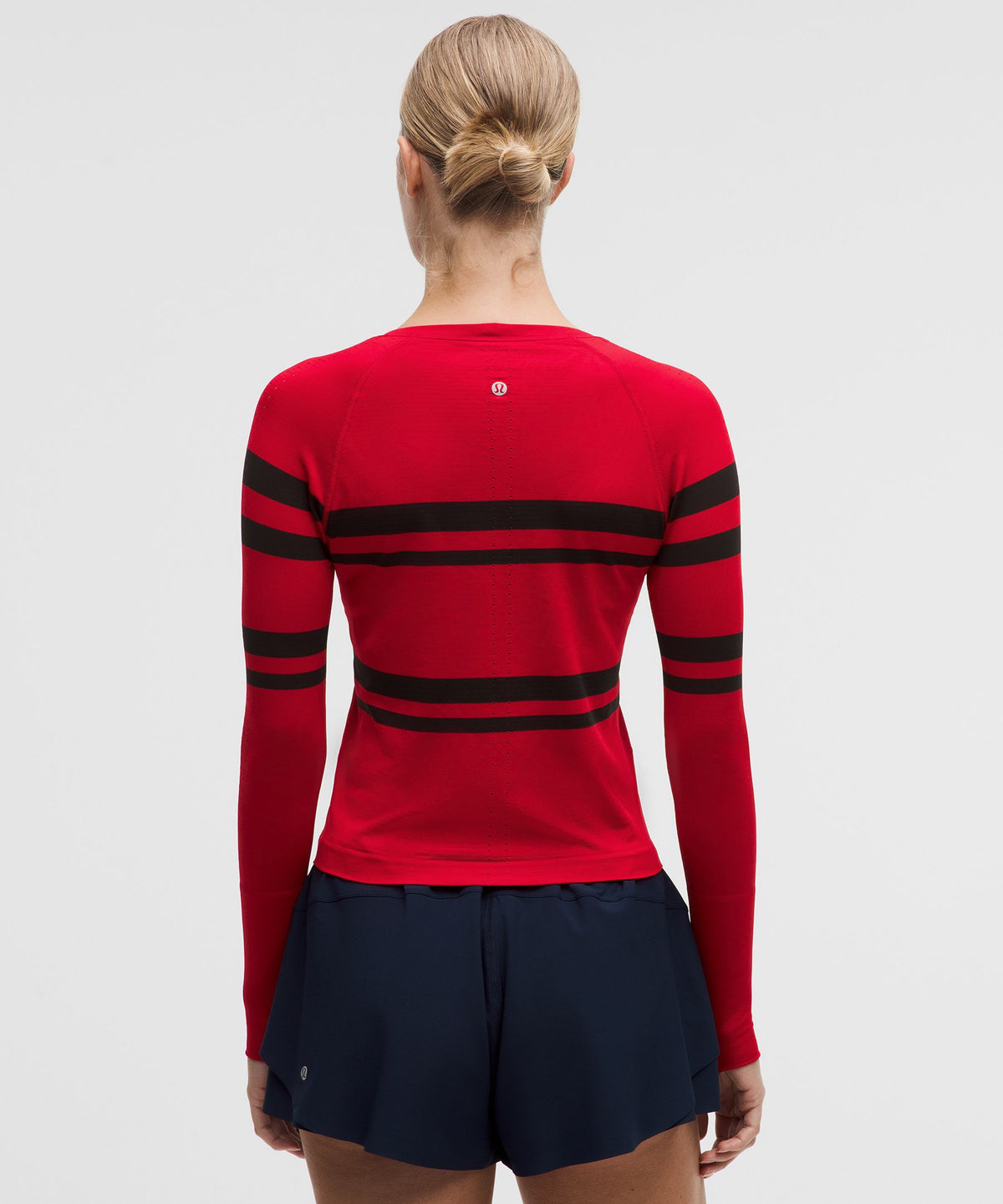 Swiftly Tech Long-Sleeve Shirt 2.0 Waist LengthStripe