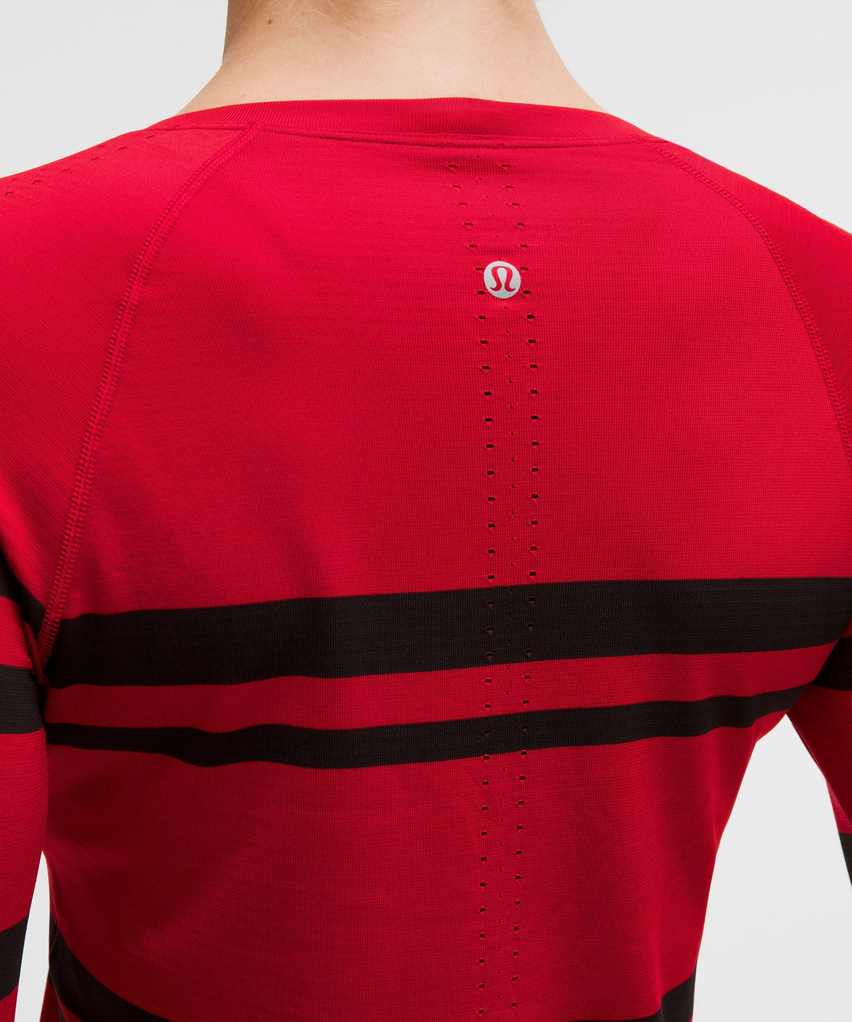 Swiftly Tech Long-Sleeve Shirt 2.0 Waist LengthStripe