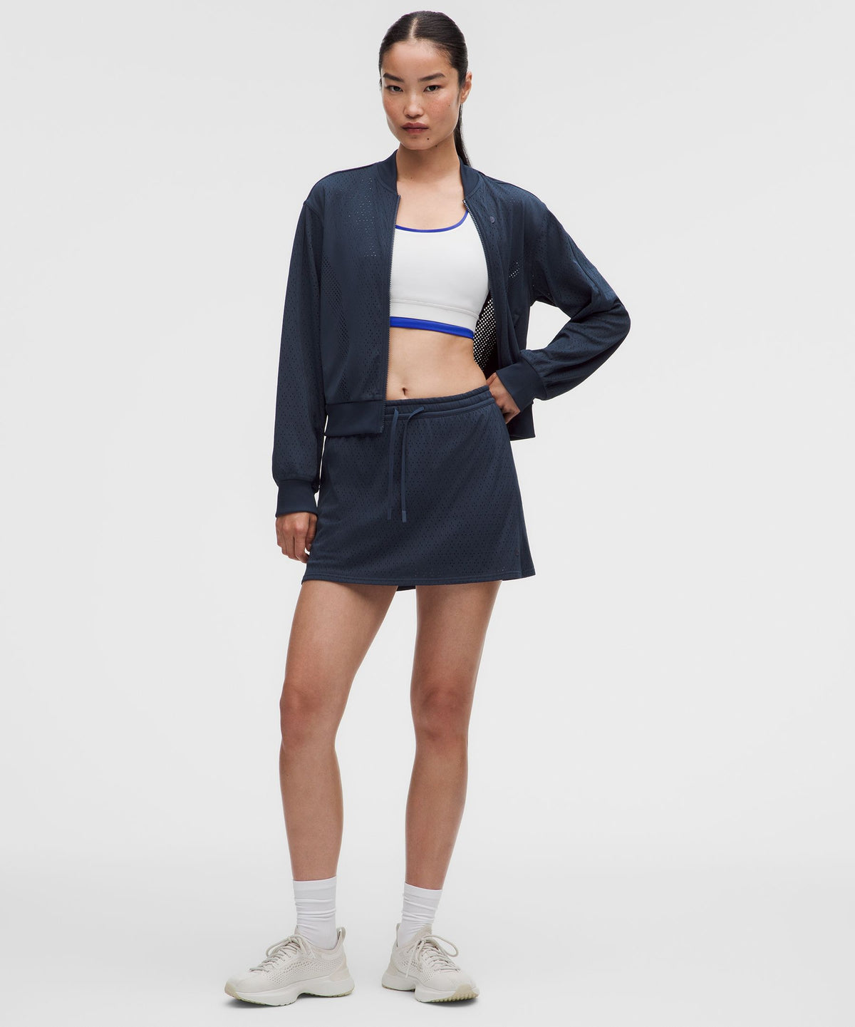 Ace Advantage Knit Mesh Tennis Jacket