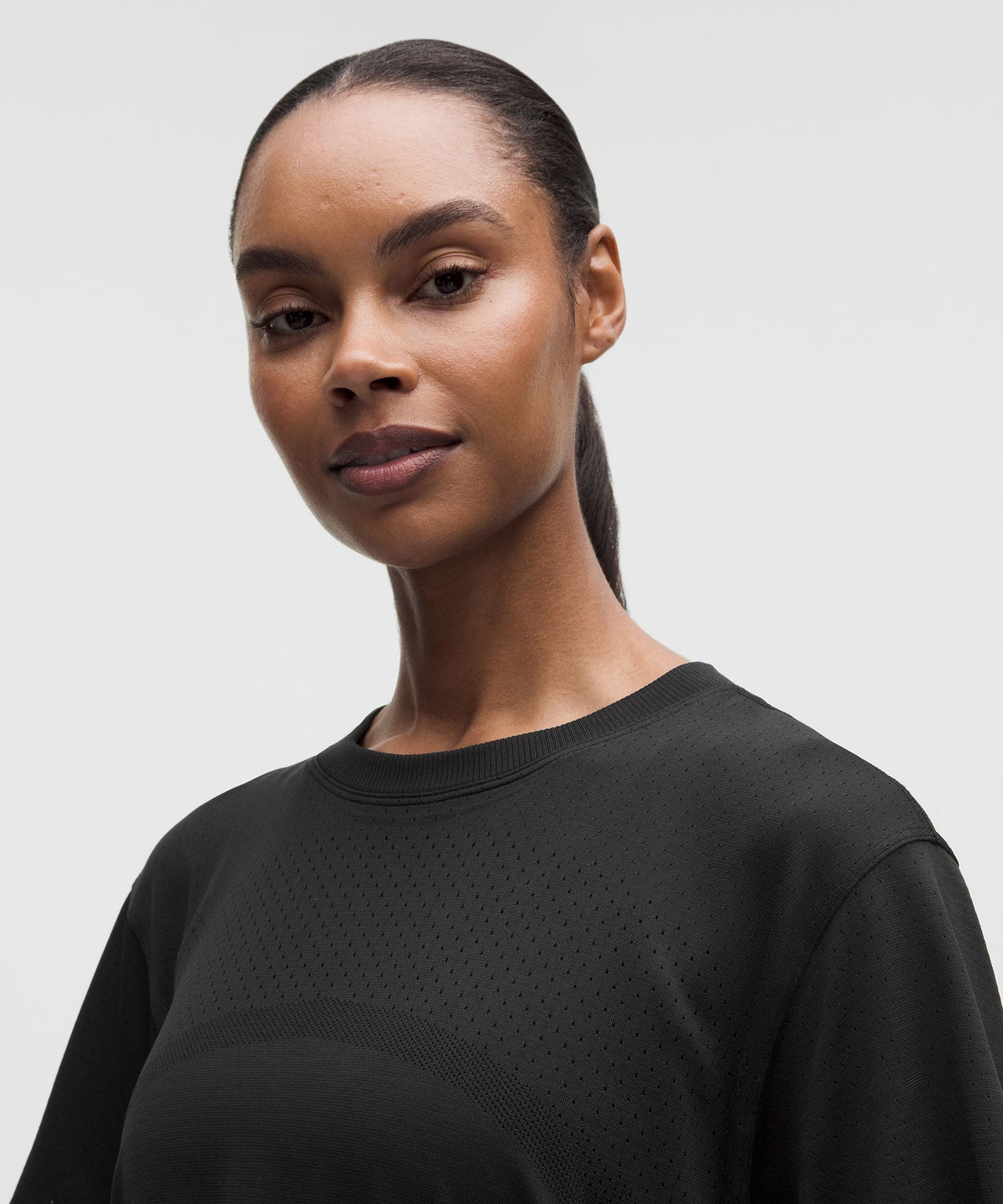 Swiftly Relaxed Short-Sleeve Shirt Hip LengthLogo