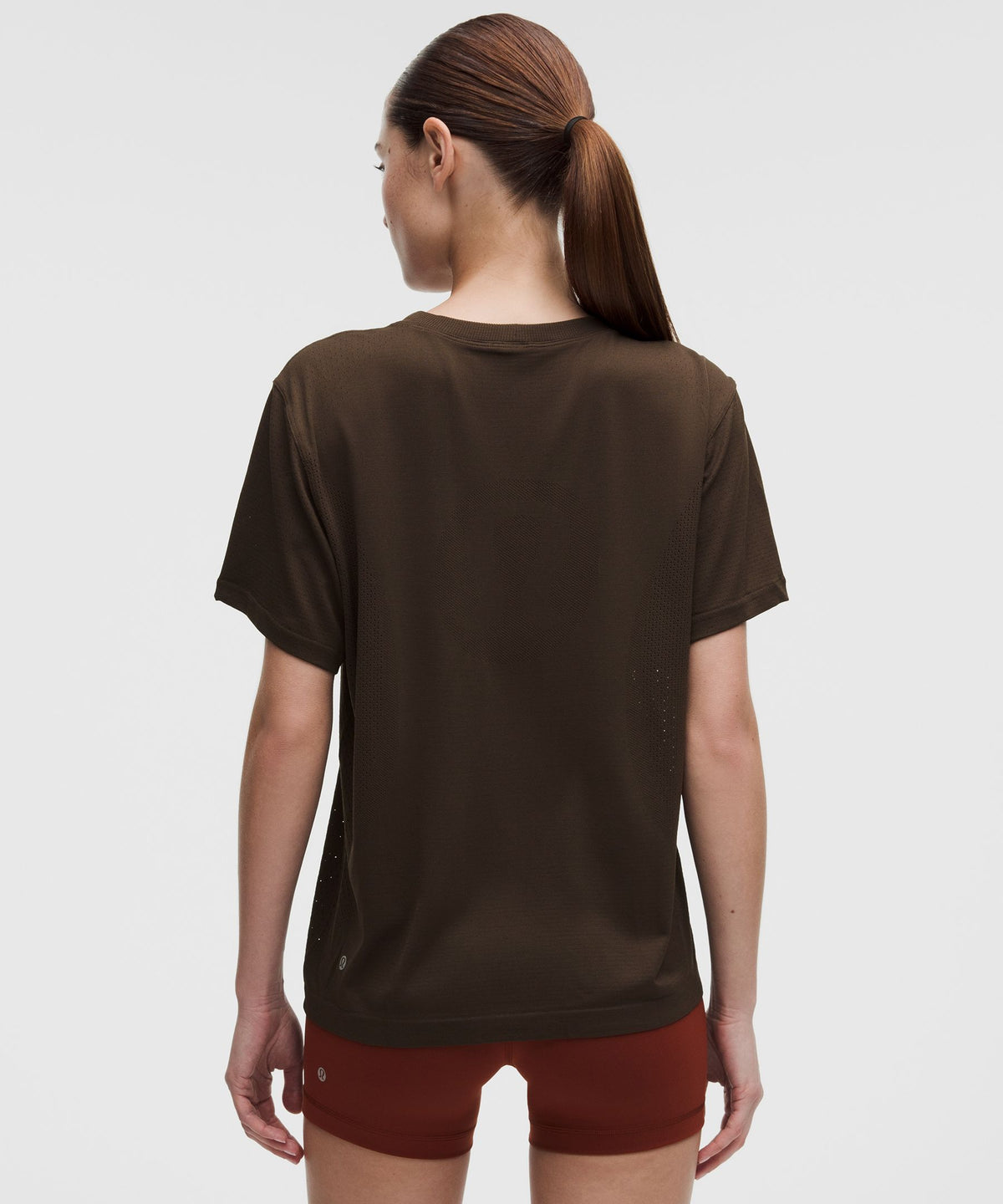 Swiftly Relaxed Short-Sleeve Shirt Hip LengthLogo
