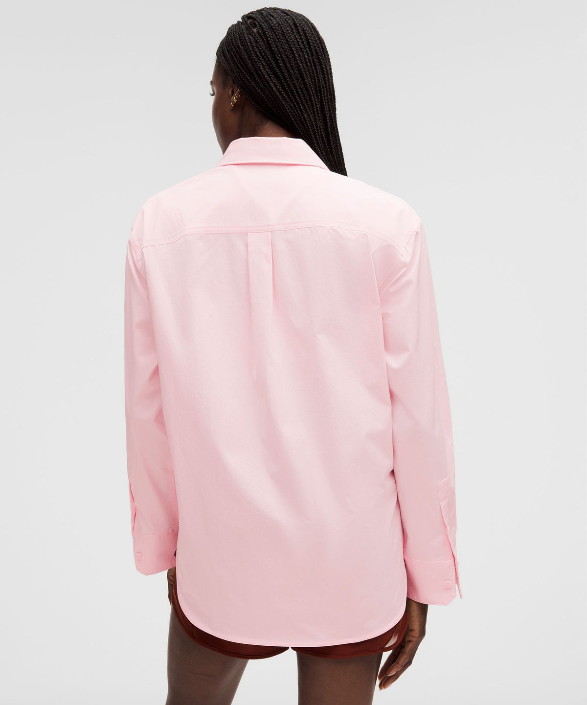 Woven Relaxed-Fit Button-Up Shirt
