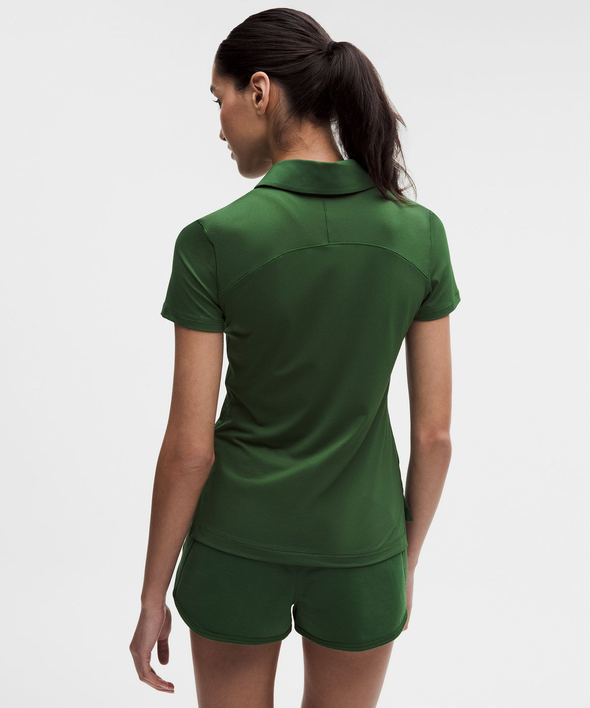 Quick-Dry Short-Sleeve Polo Shirt Straight HemLogo