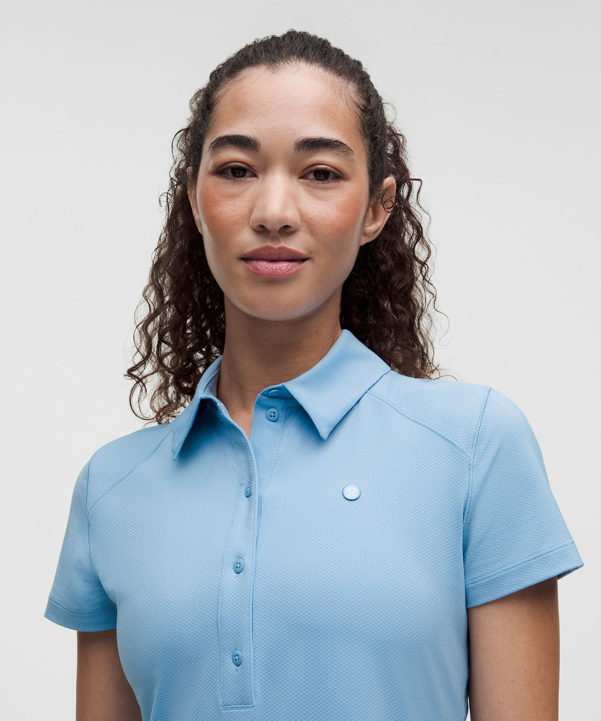 Quick-Dry Short-Sleeve Polo Shirt Straight HemLogo