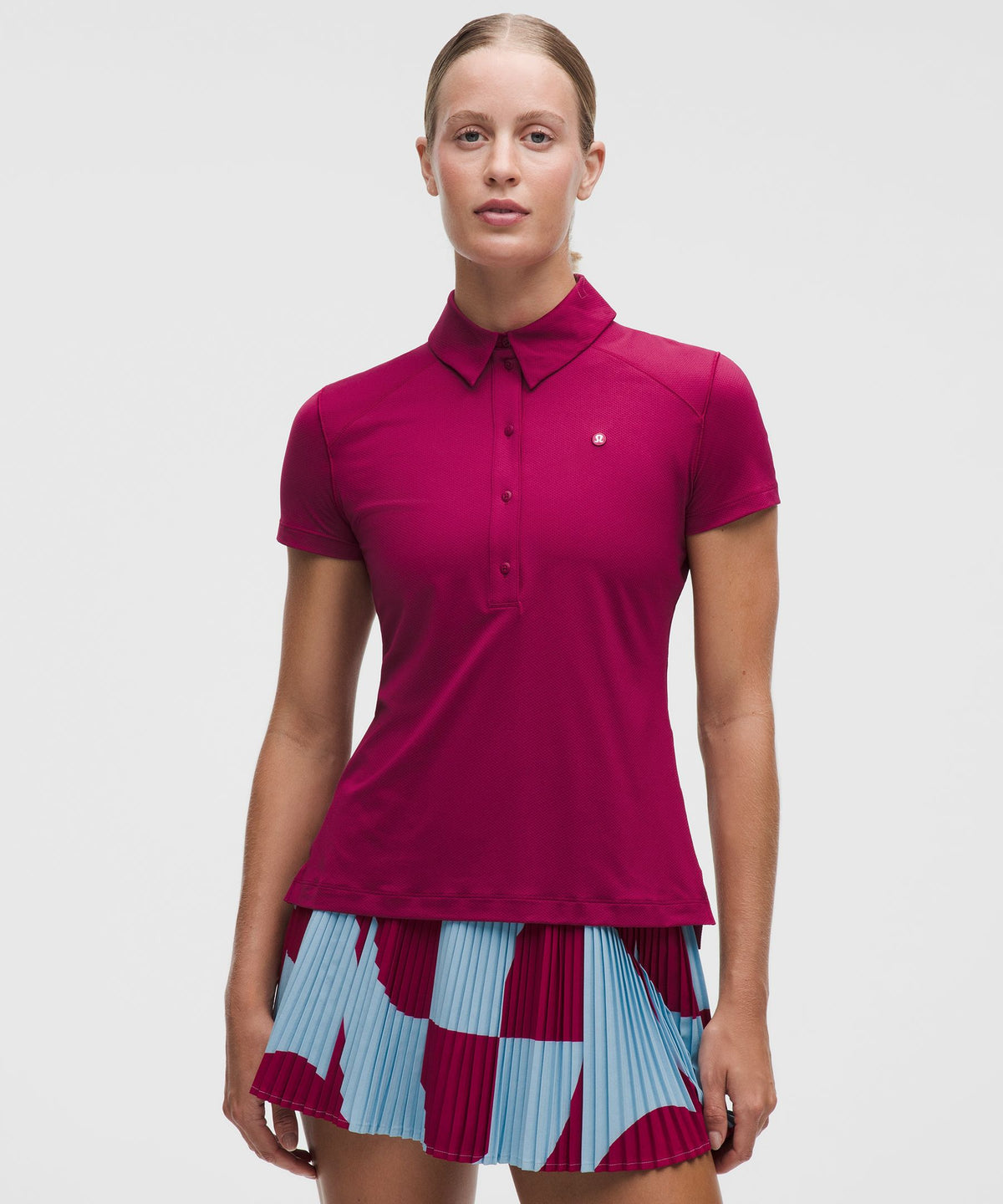 Quick-Dry Short-Sleeve Polo Shirt Straight HemLogo