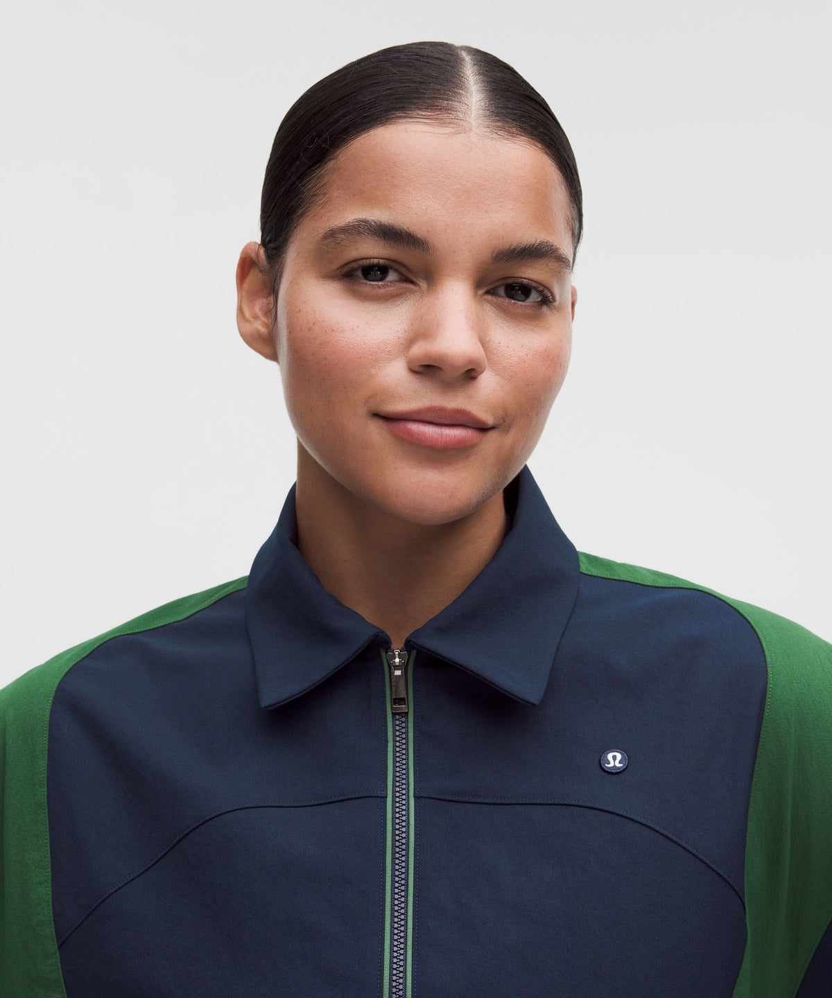 Collared Panelled Golf Jacket