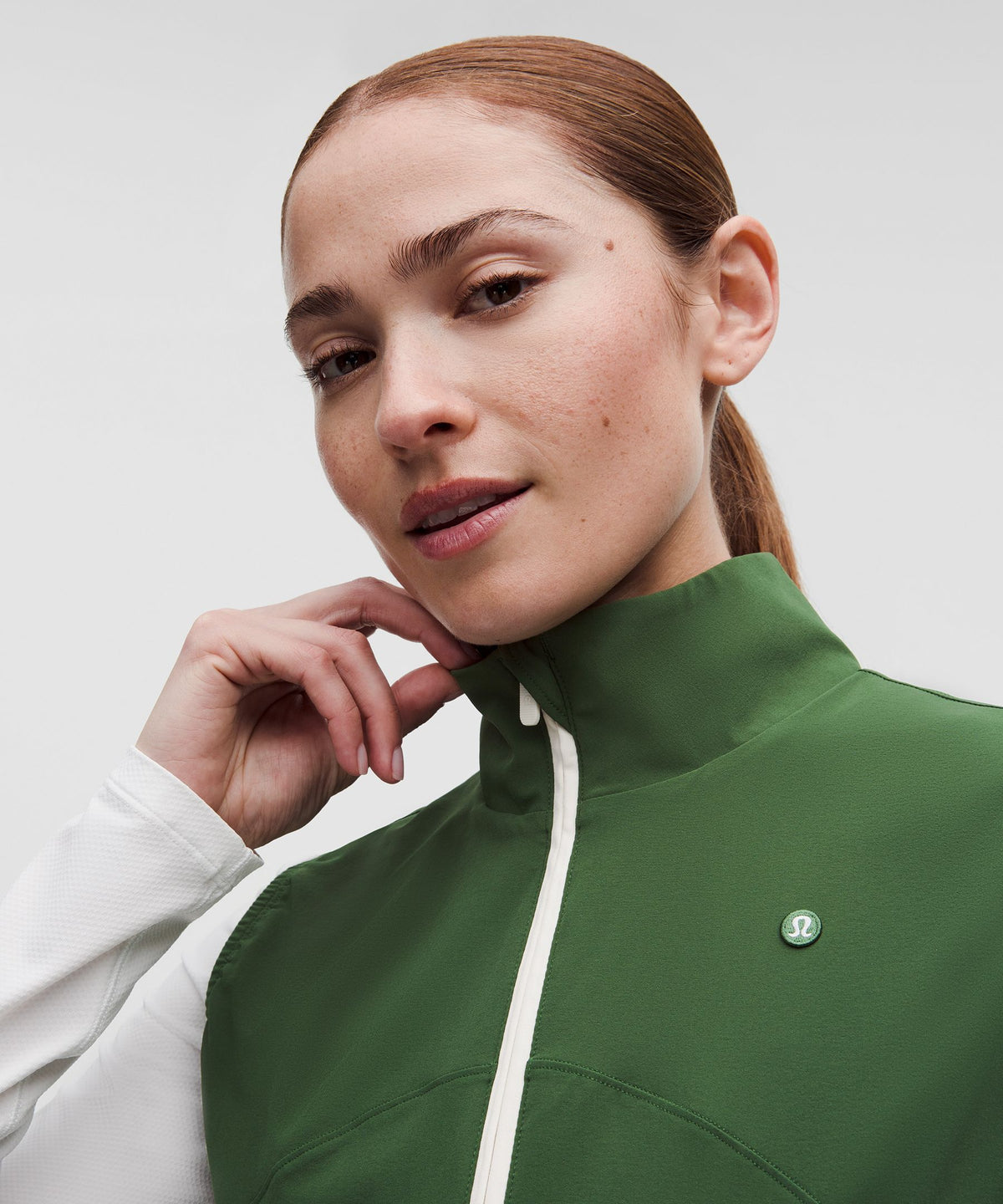 Lightweight High-Neck Golf VestGraphic