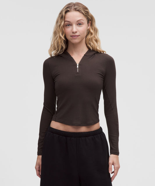 Hold Tight Hooded Half Zip