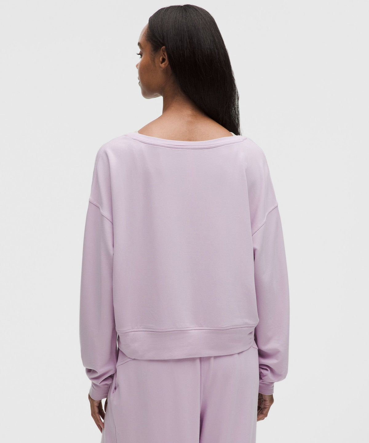 BeCalm Scoop-Neck Pullover
