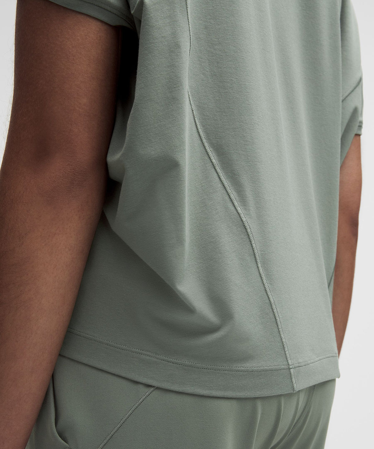 Cotton-Modal-Blend Dolman Tee