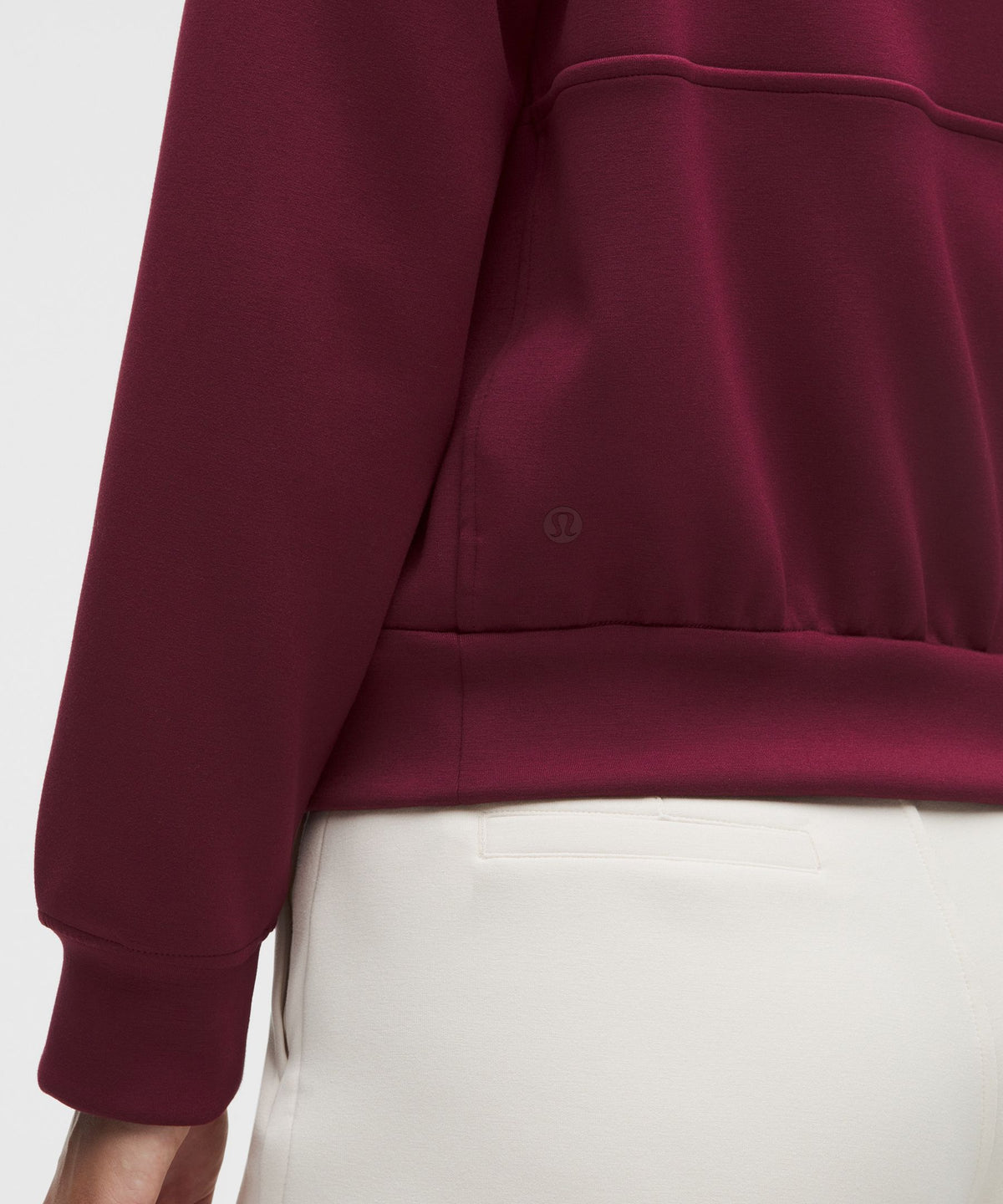 Smooth Spacer Relaxed Collared Half Zip