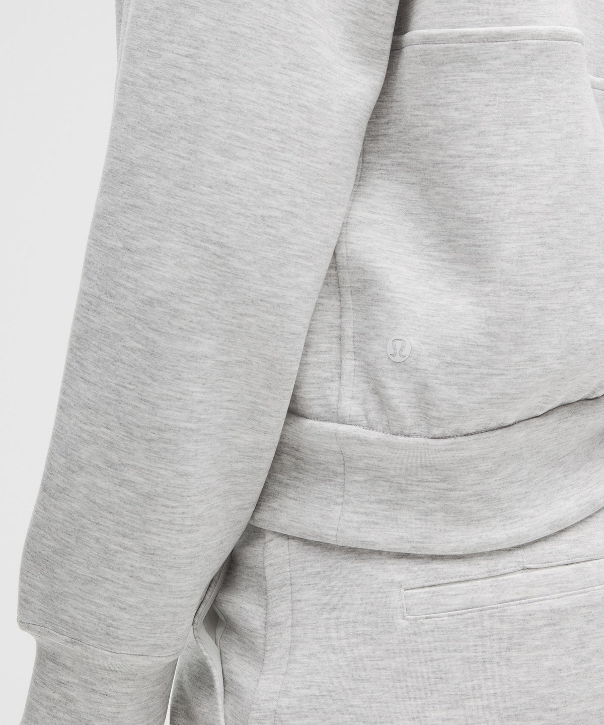 Smooth Spacer Relaxed Collared Half Zip