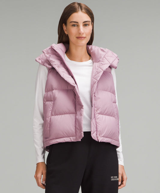 Wunder Puff 600-Down-Fill Cropped Vest