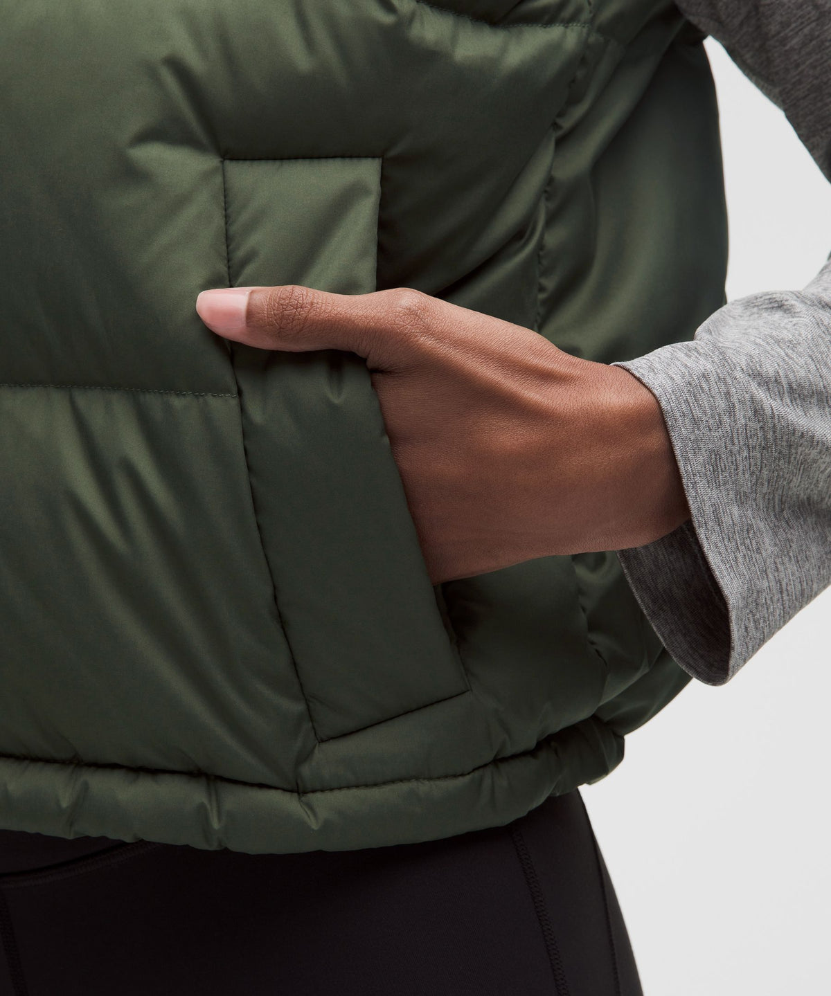 Wunder Puff 600-Down-Fill Cropped Vest