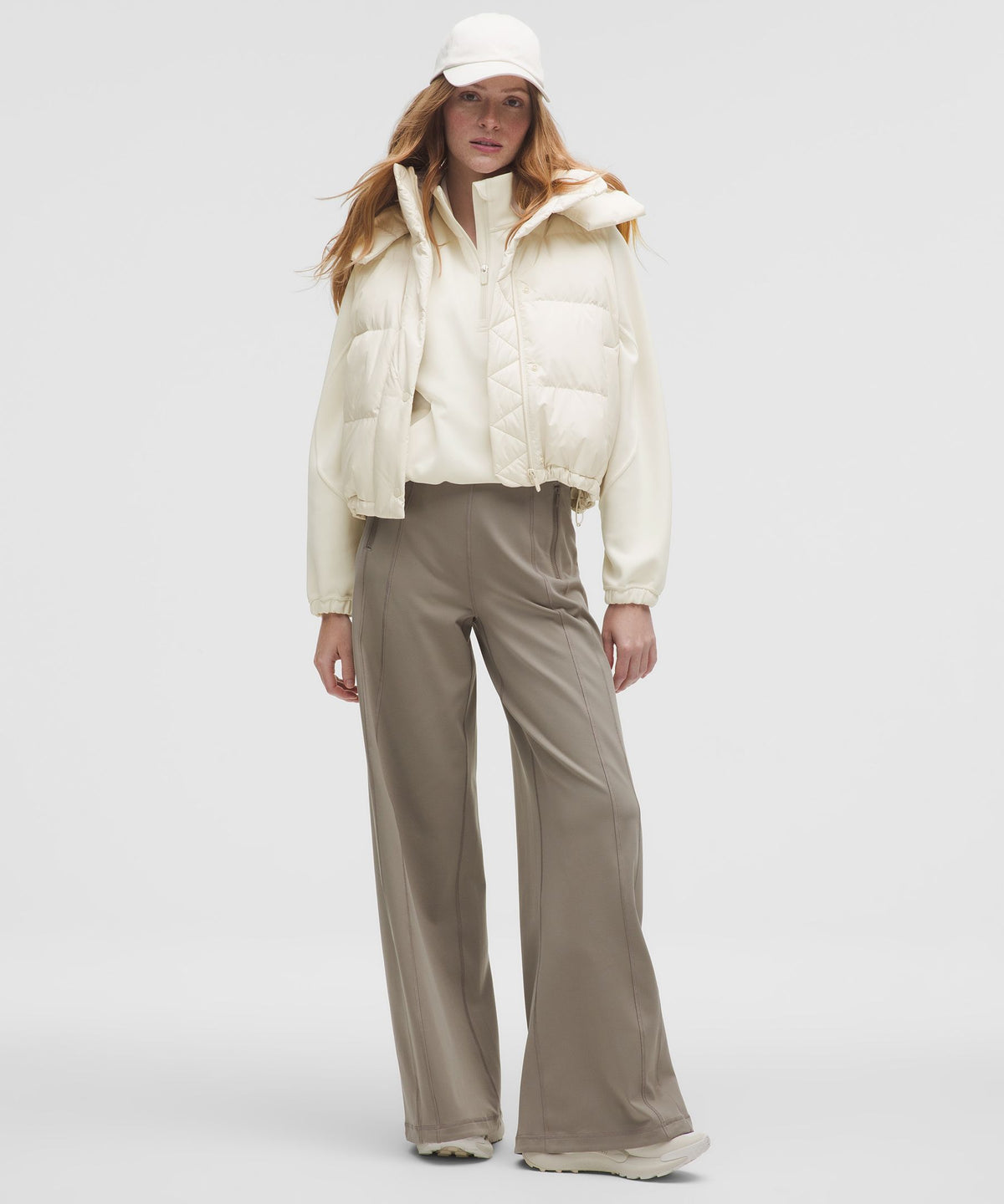 Wunder Puff 600-Down-Fill Cropped Vest