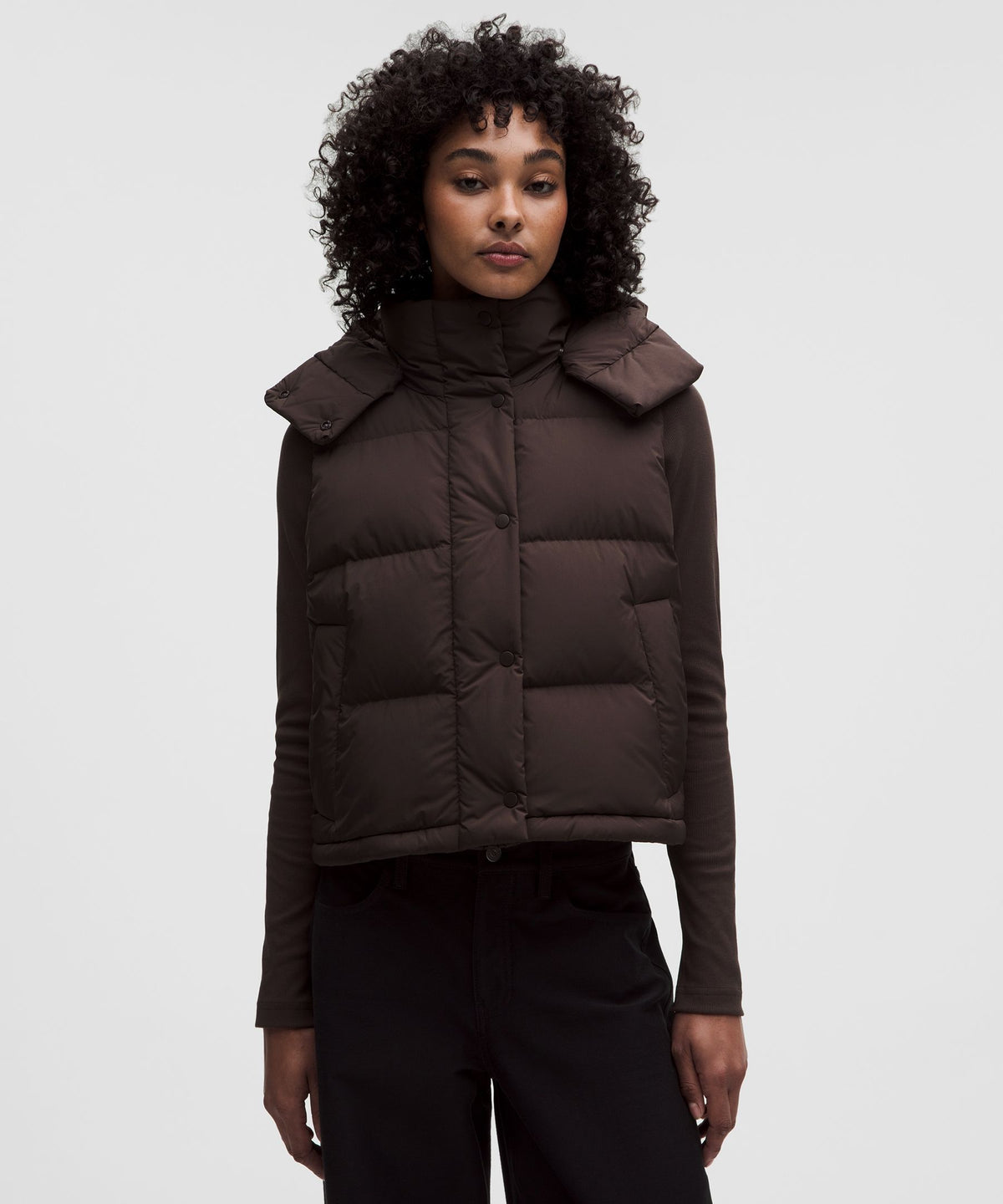 Wunder Puff 600-Down-Fill Cropped Vest