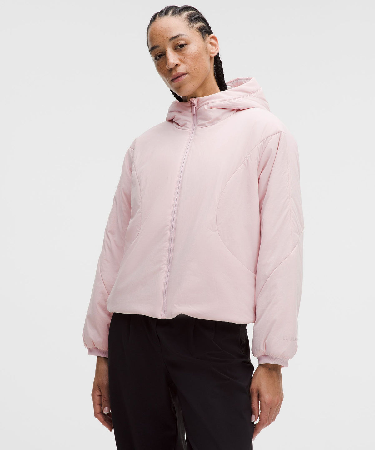 Water-Resistant Insulated Hooded Jacket