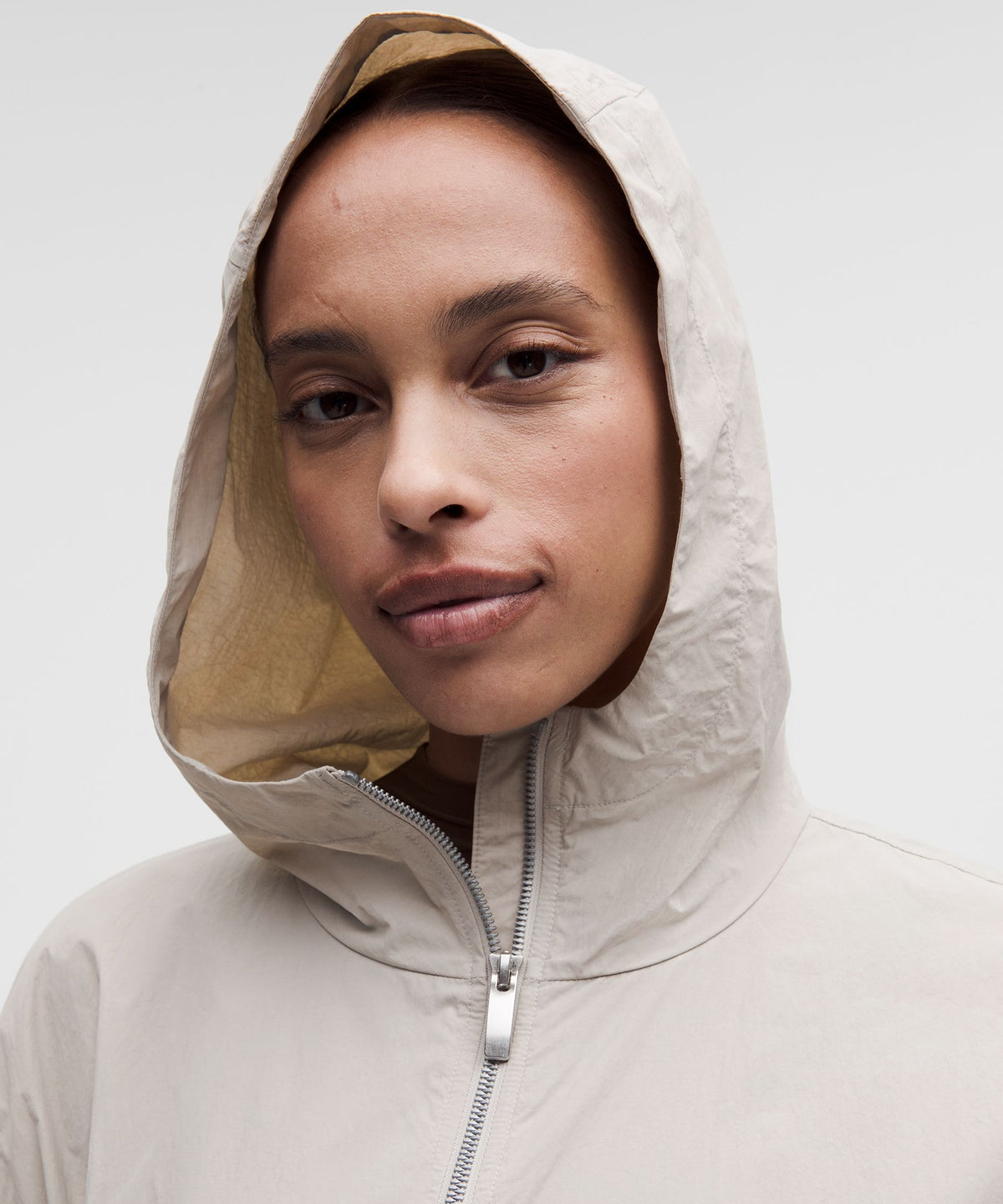 UV-Protective Cinch-Waist Oversized-Fit Jacket